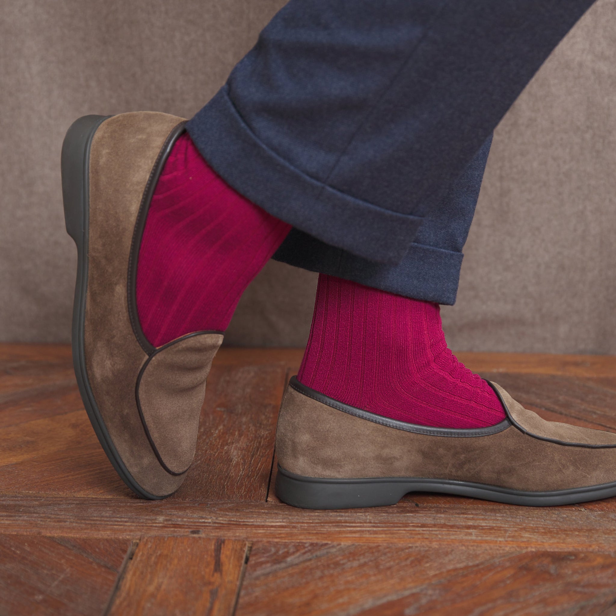 purple socks with a burgundy dress Chaussettes en cachemire pourpre voluptueux et chaud ZW COLLECTION SATIN EFFECT toes are reinforced and Evening dresses for women Size:Small (91cm) / Regular