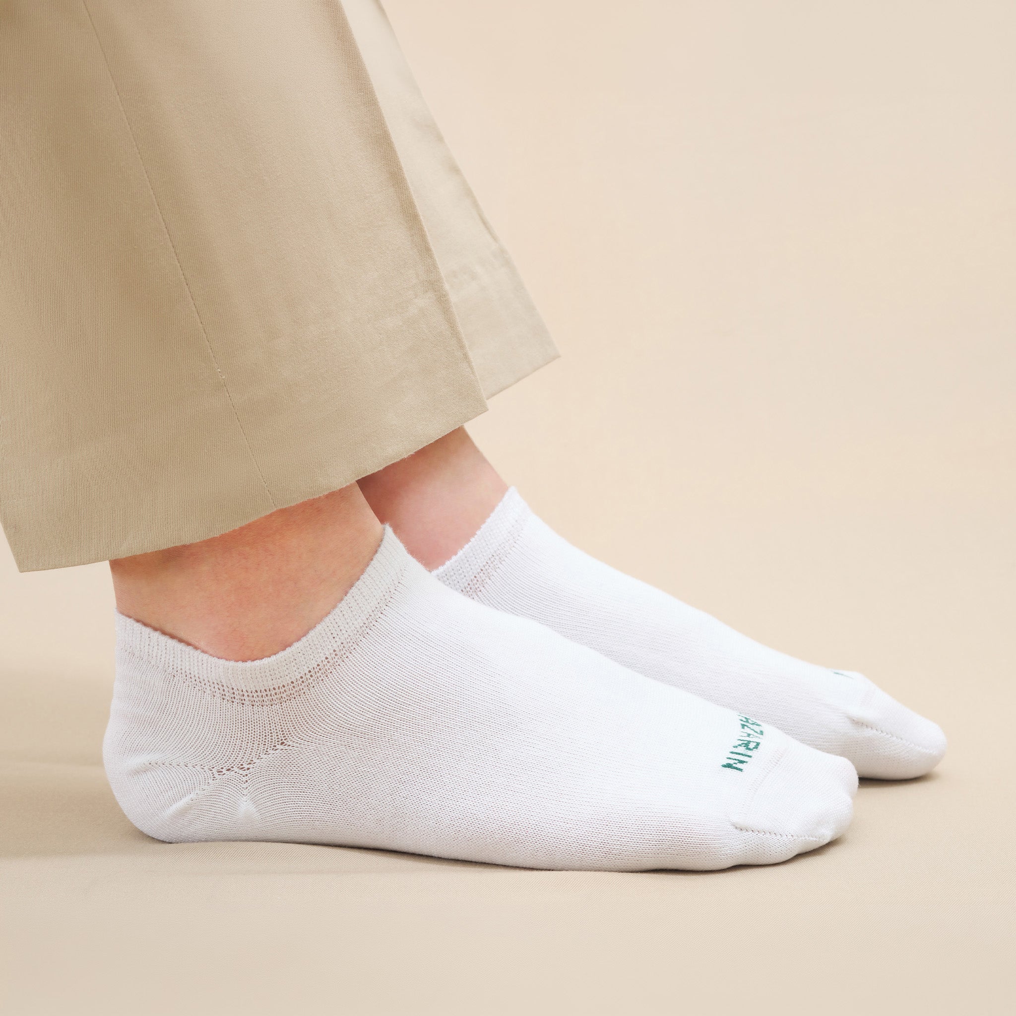 White - Basket - Cotton Lisle