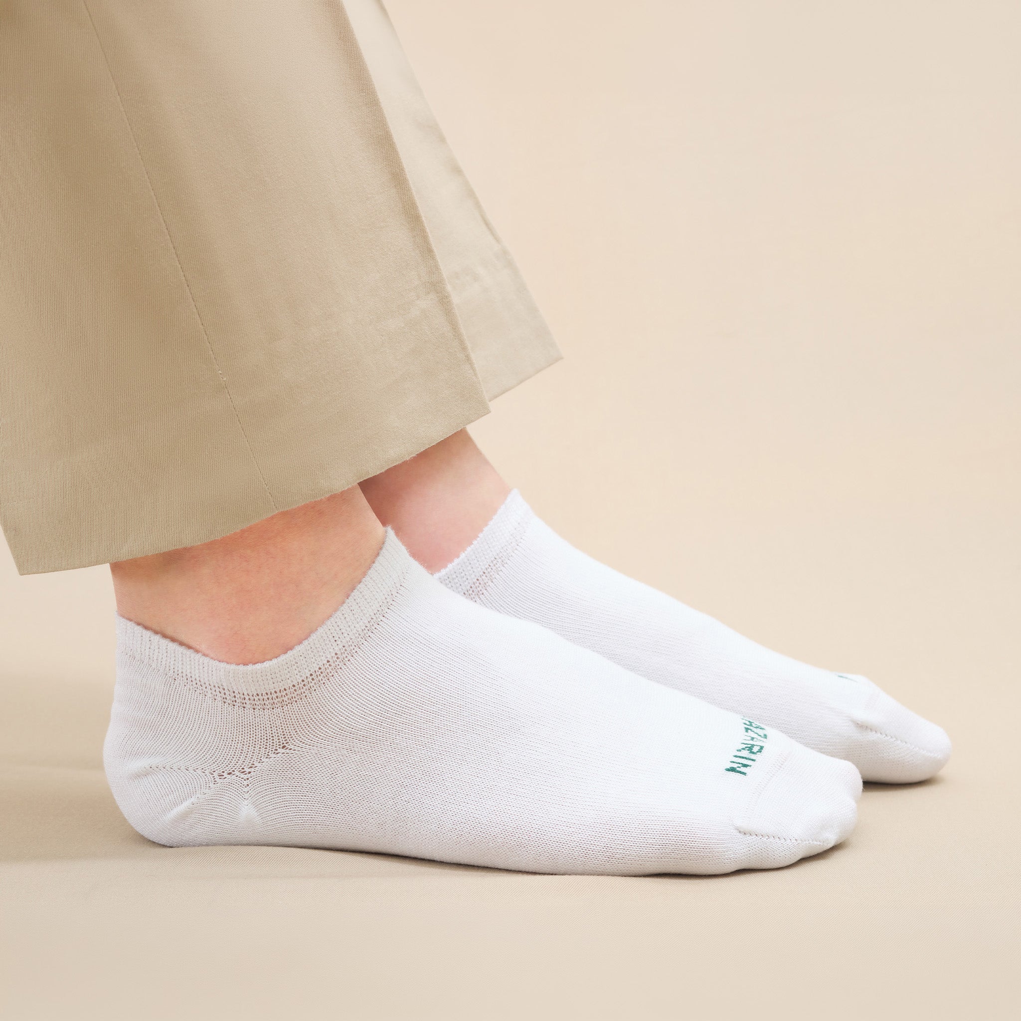 White - Basket - Cotton Lisle