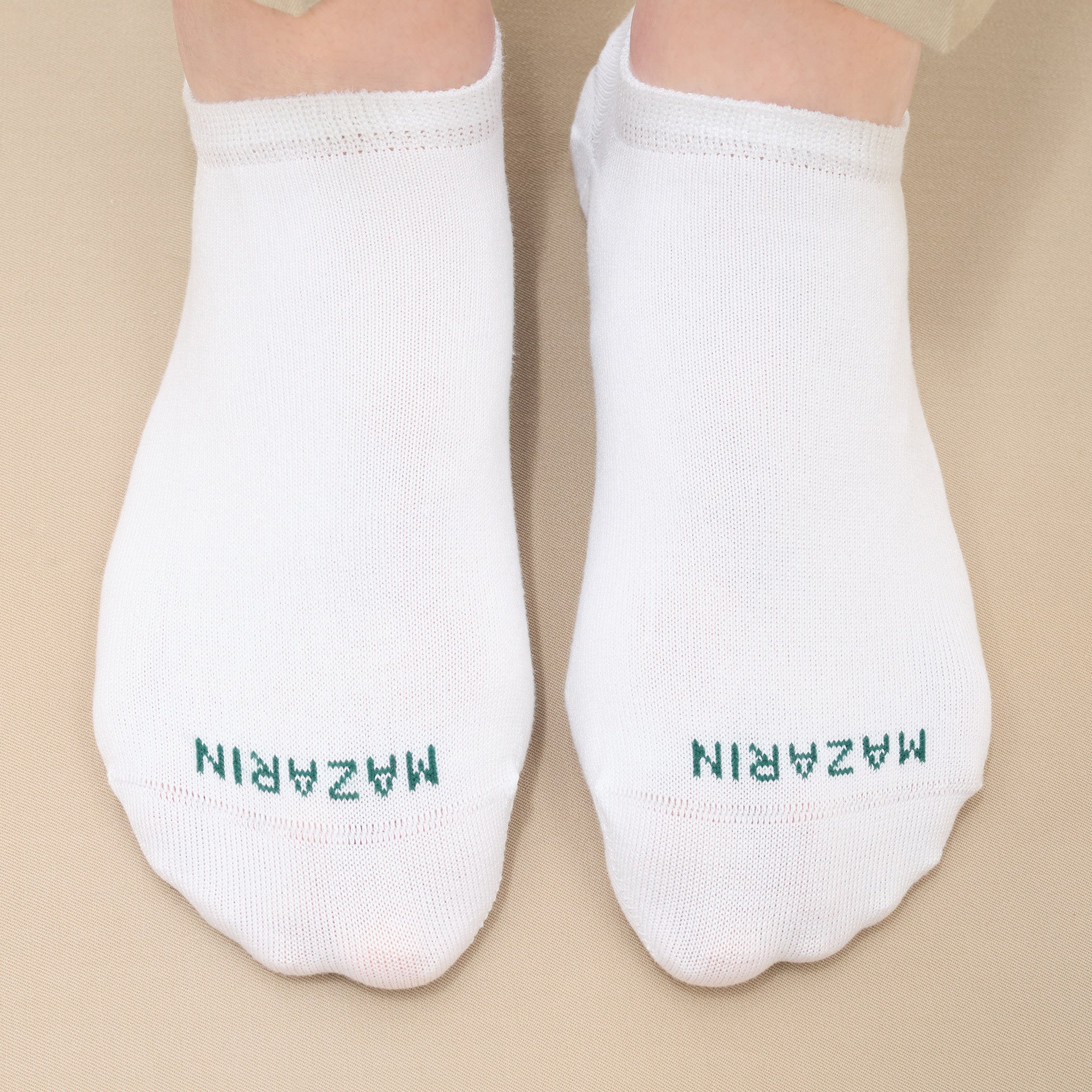 White - Basket - Cotton Lisle
