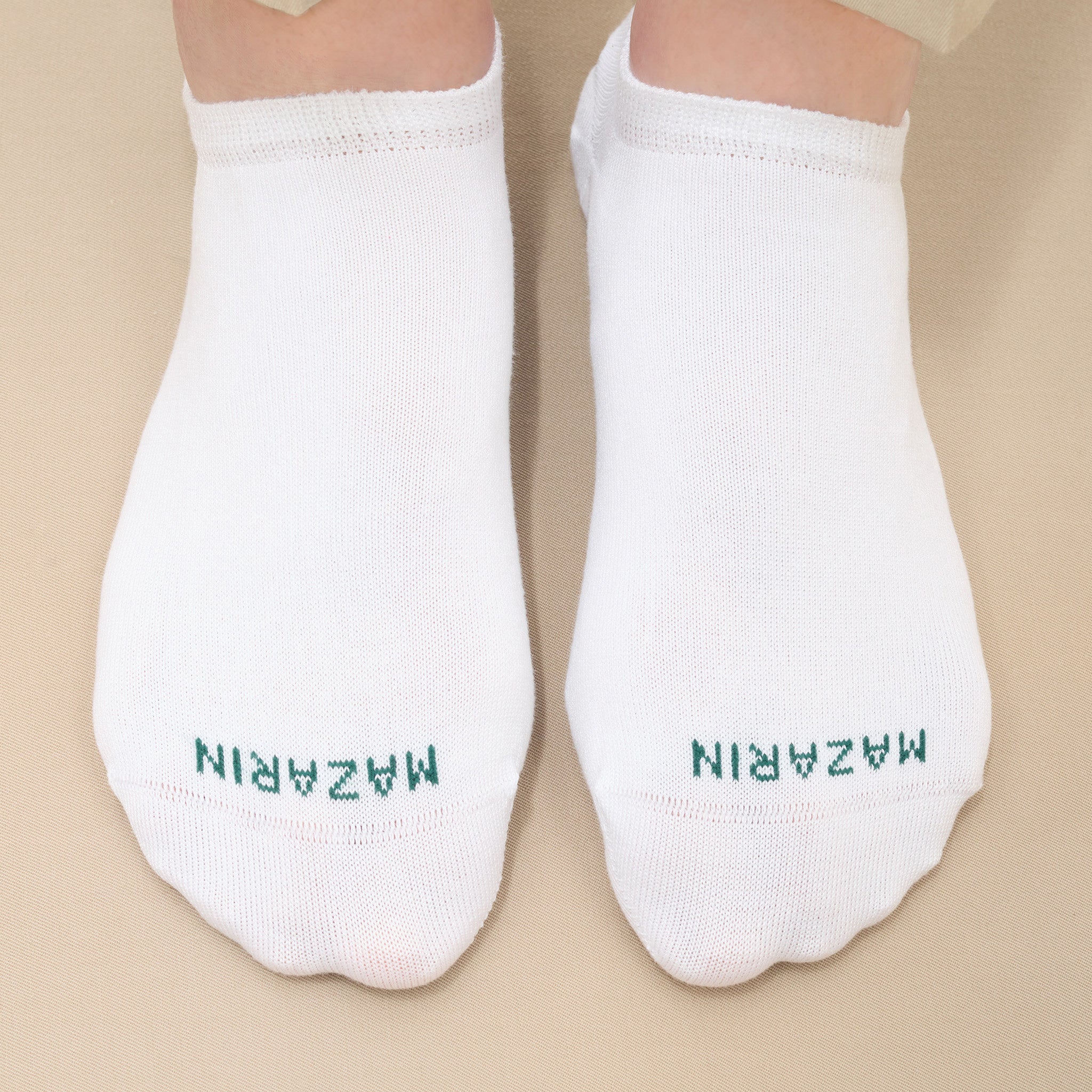 White - Basket - Cotton Lisle
