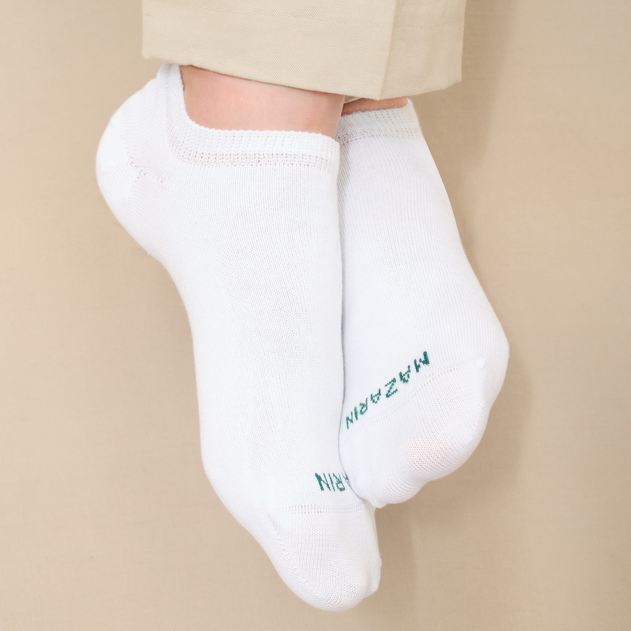 White - Basket - Cotton Lisle