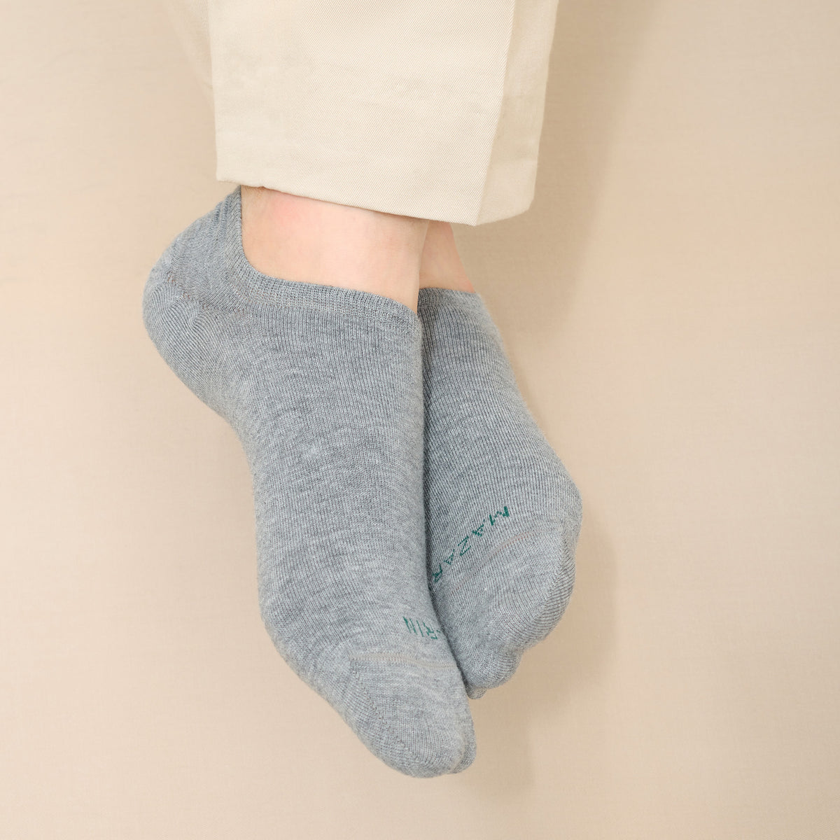 Calcetines invisibles | Gris claro - Zapatilla