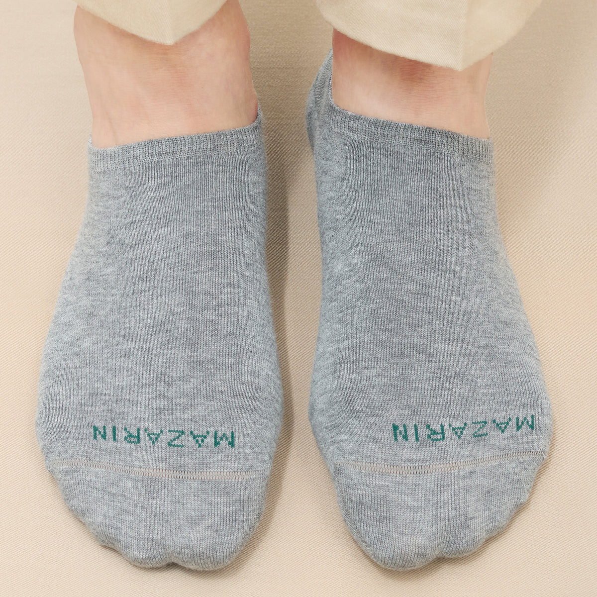 Calcetines invisibles | Gris claro - Zapatilla
