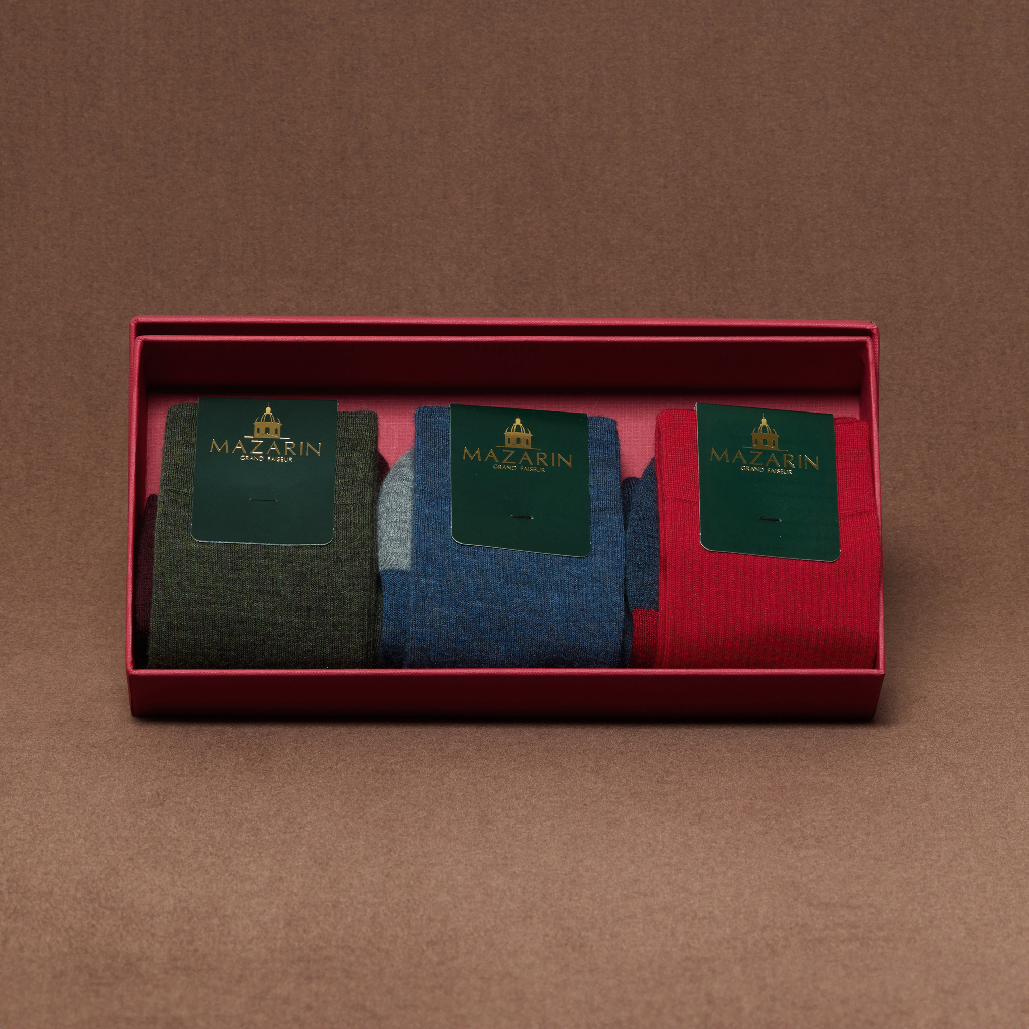 Geschenkbox Sentiers Battus - Socken Wadenlang