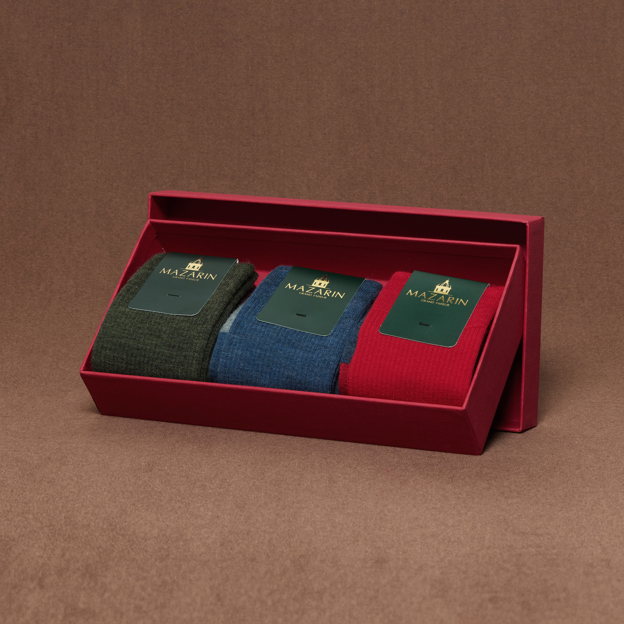 Geschenkbox Sentiers Battus - Socken Wadenlang
