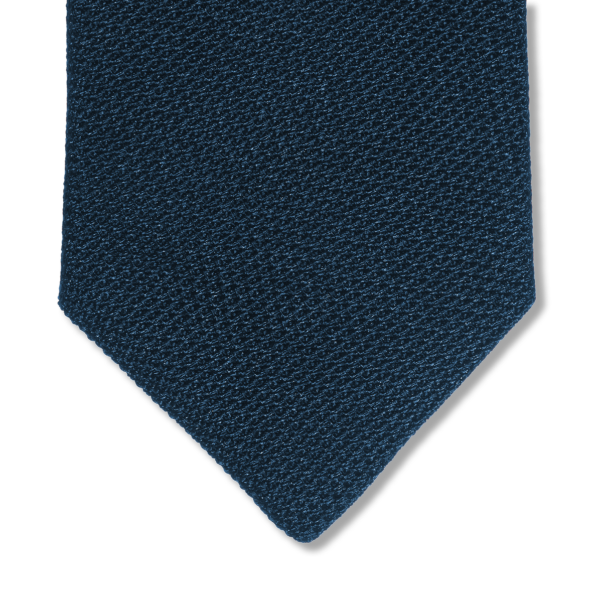 Midnight Blue Etamine Tie - Silk