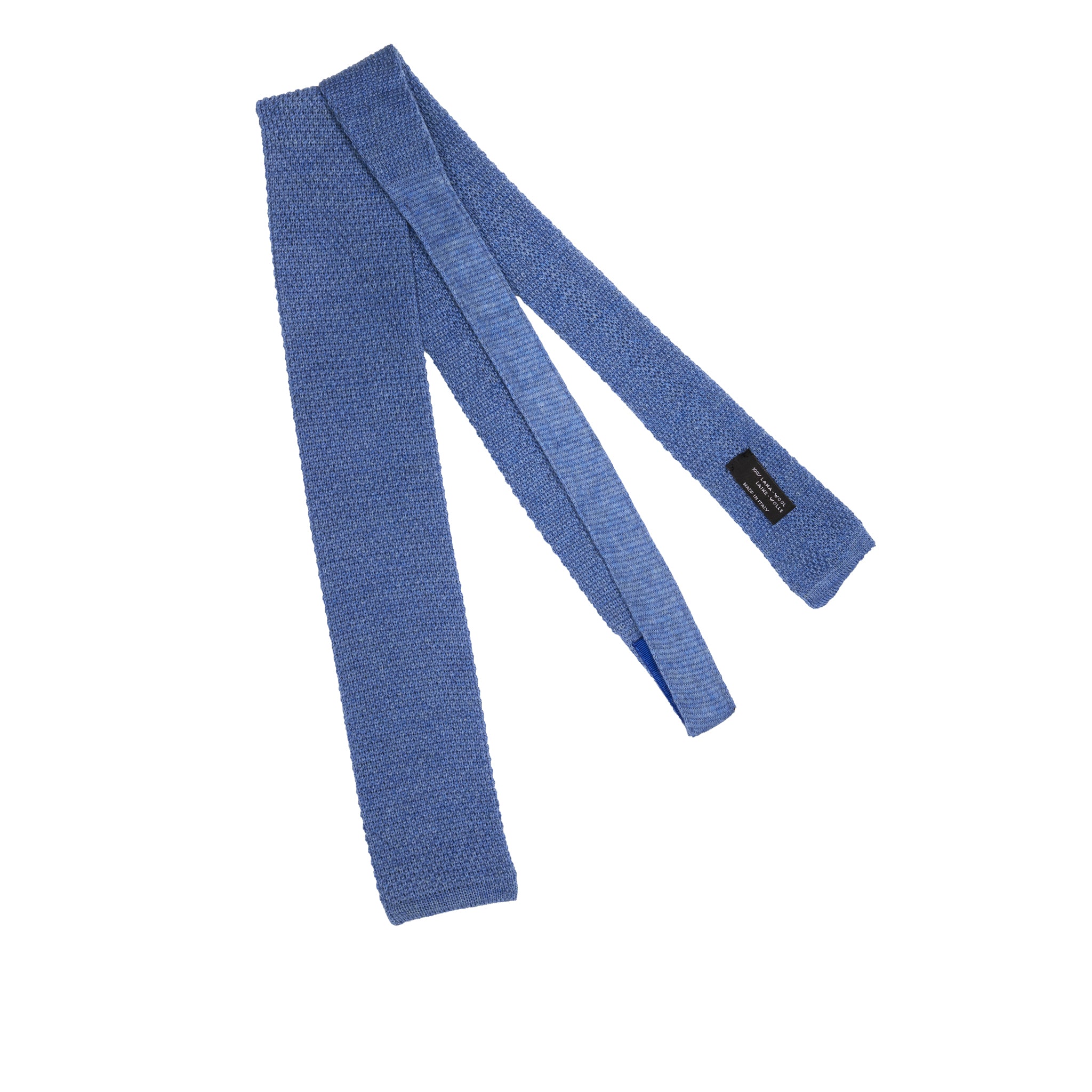 Cravate tricot - Ciel - Laine