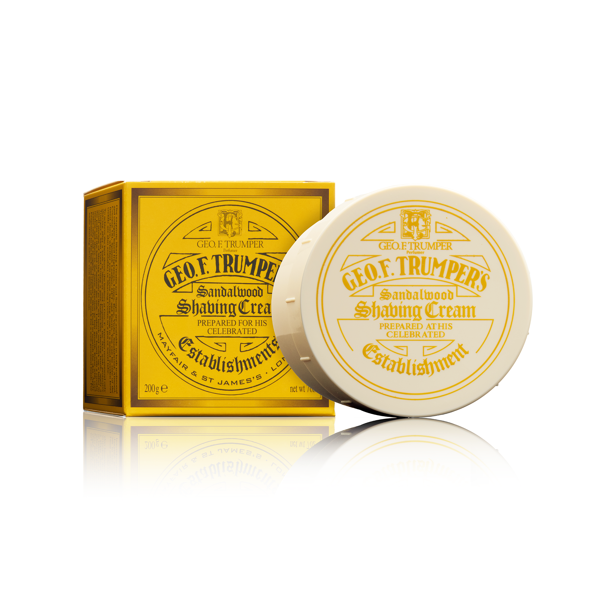 サンダルウッド・シェービング・クリーム - 200ml