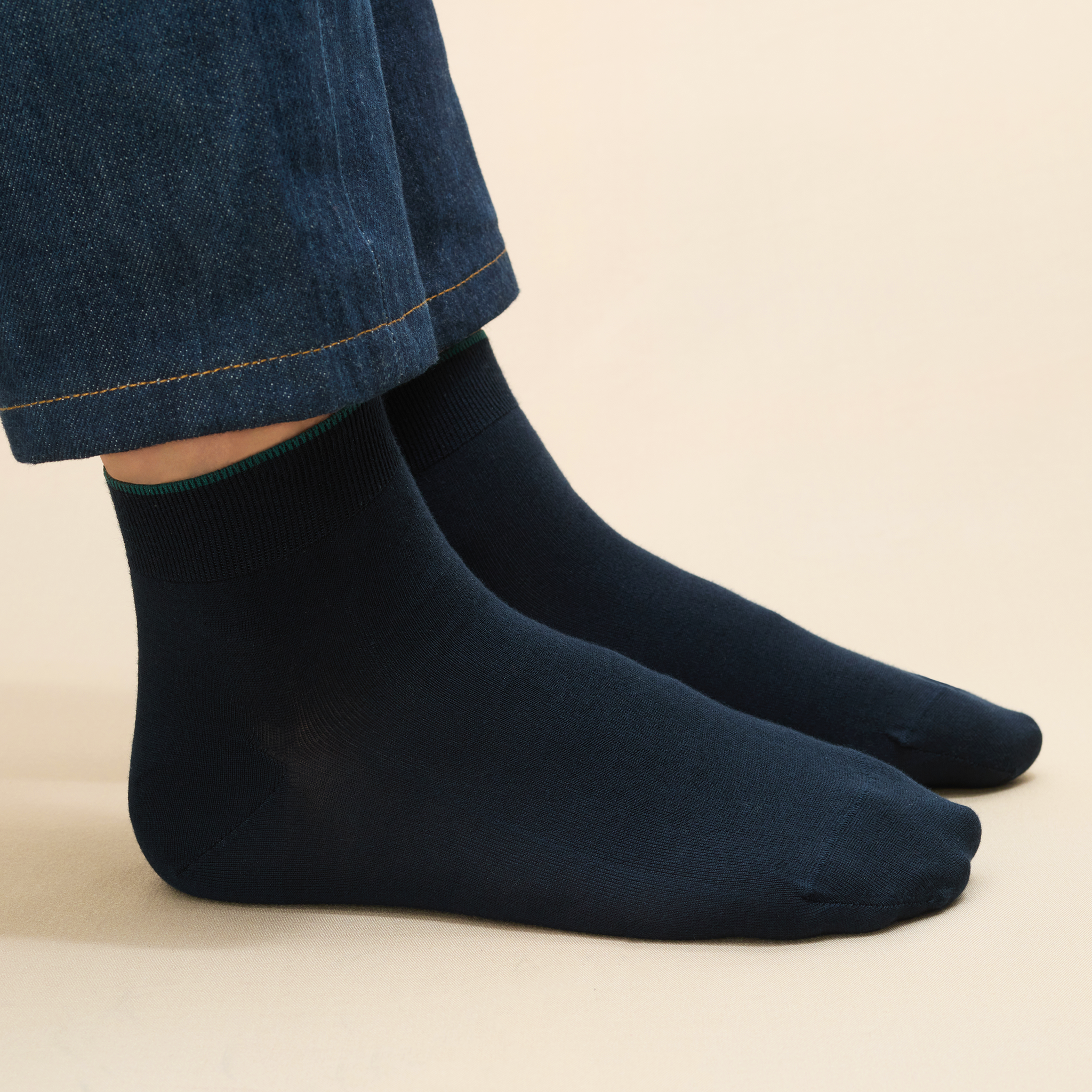 Marine - Coton Supersoft - Cheville