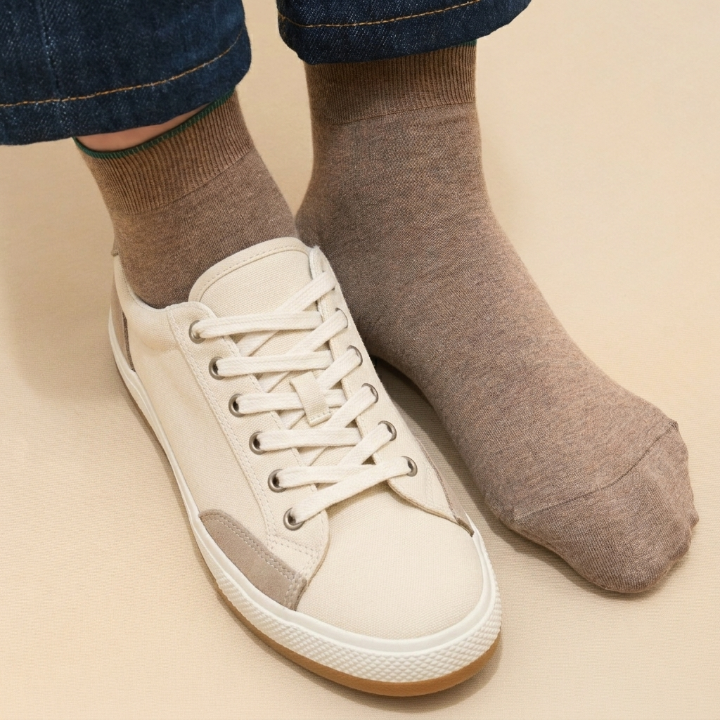 Taupe - Coton Supersoft - Cheville