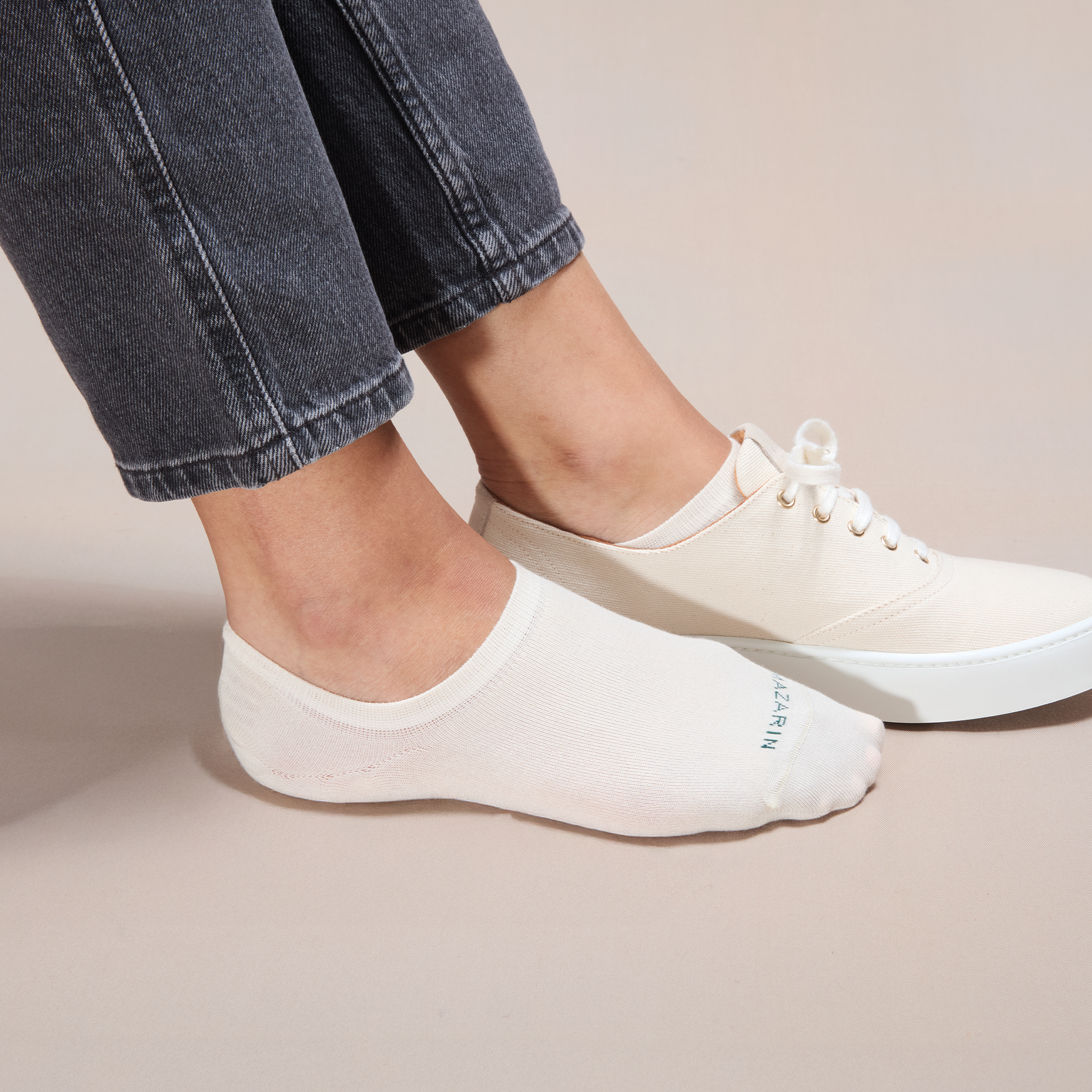 Gebrochen Weiß - Sneaker