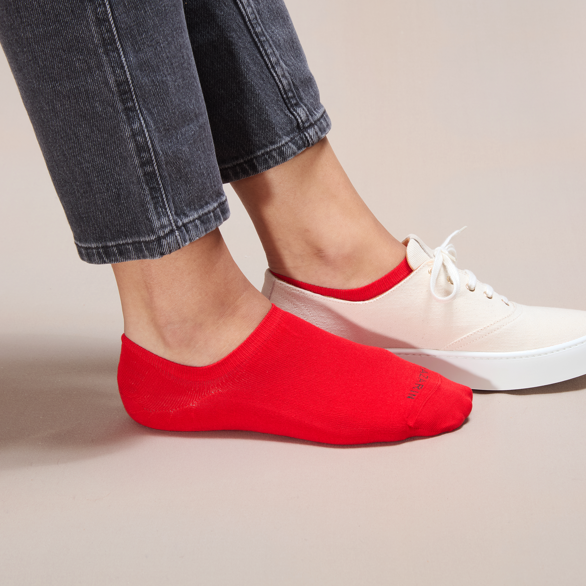 Leuchtend Rot - Sneaker