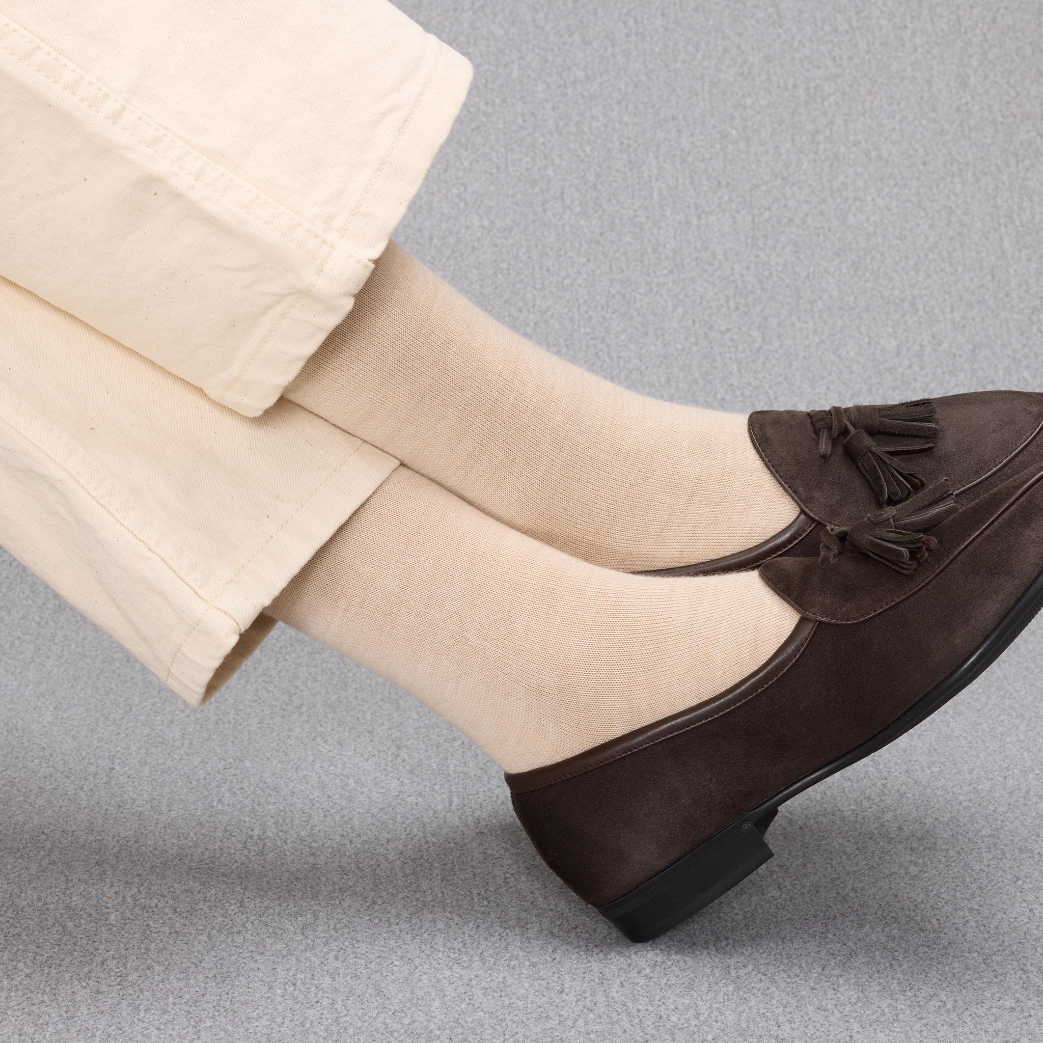 Beige – Merinowolle & Kaschmir