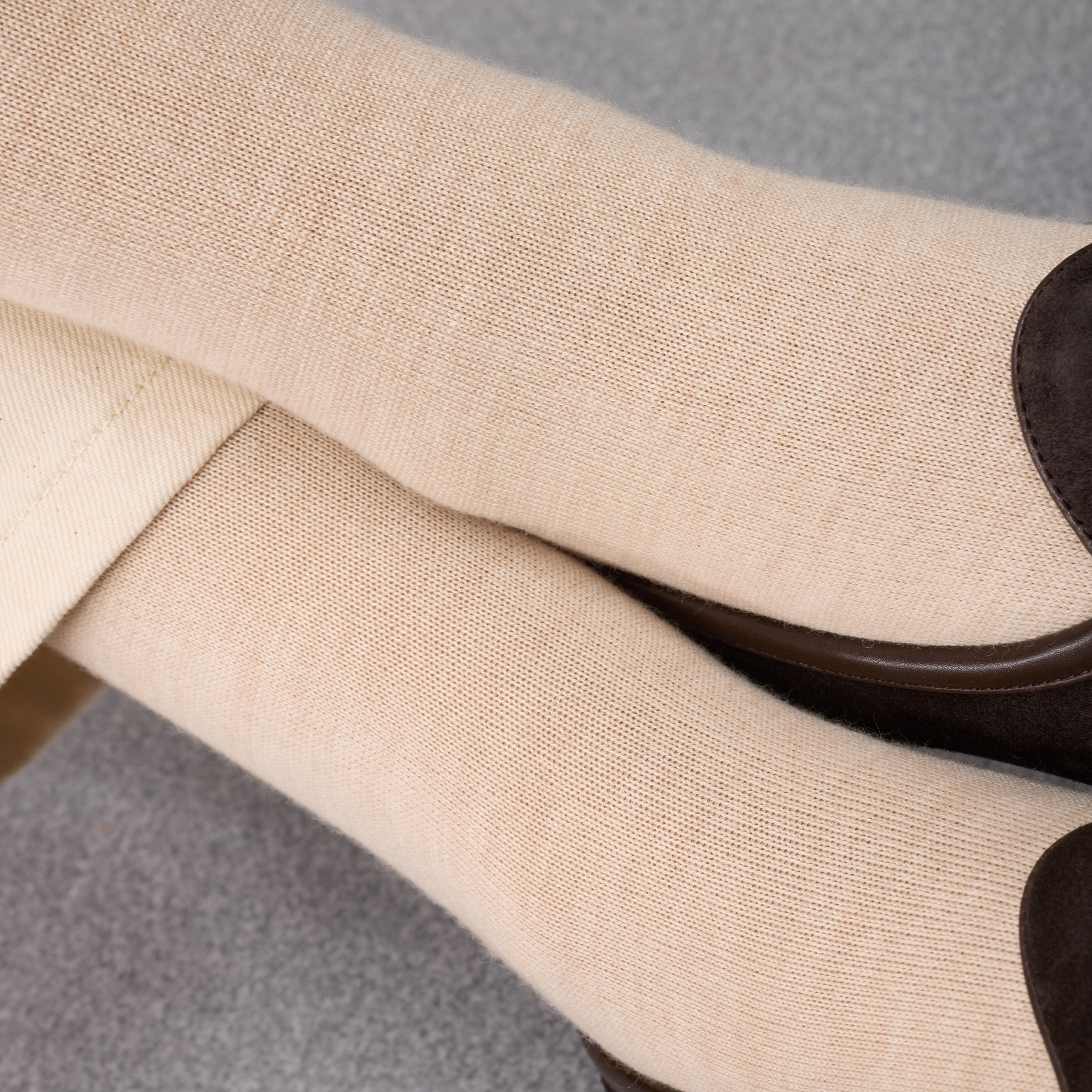 Beige – Merinowolle & Kaschmir