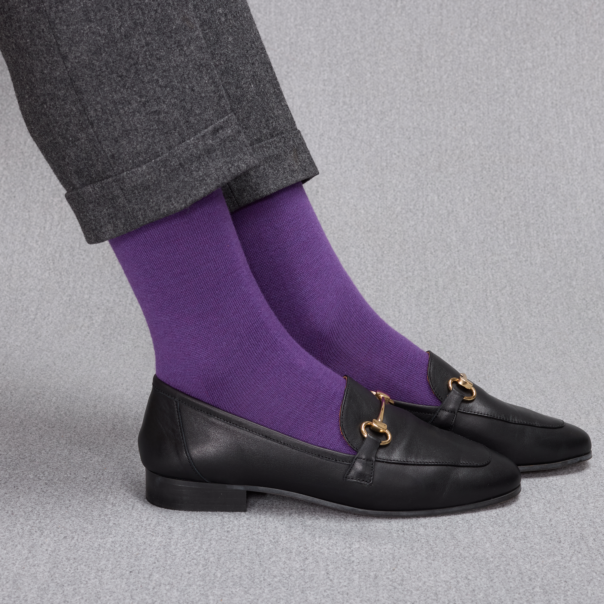 Violett – Merinowolle & Kaschmir