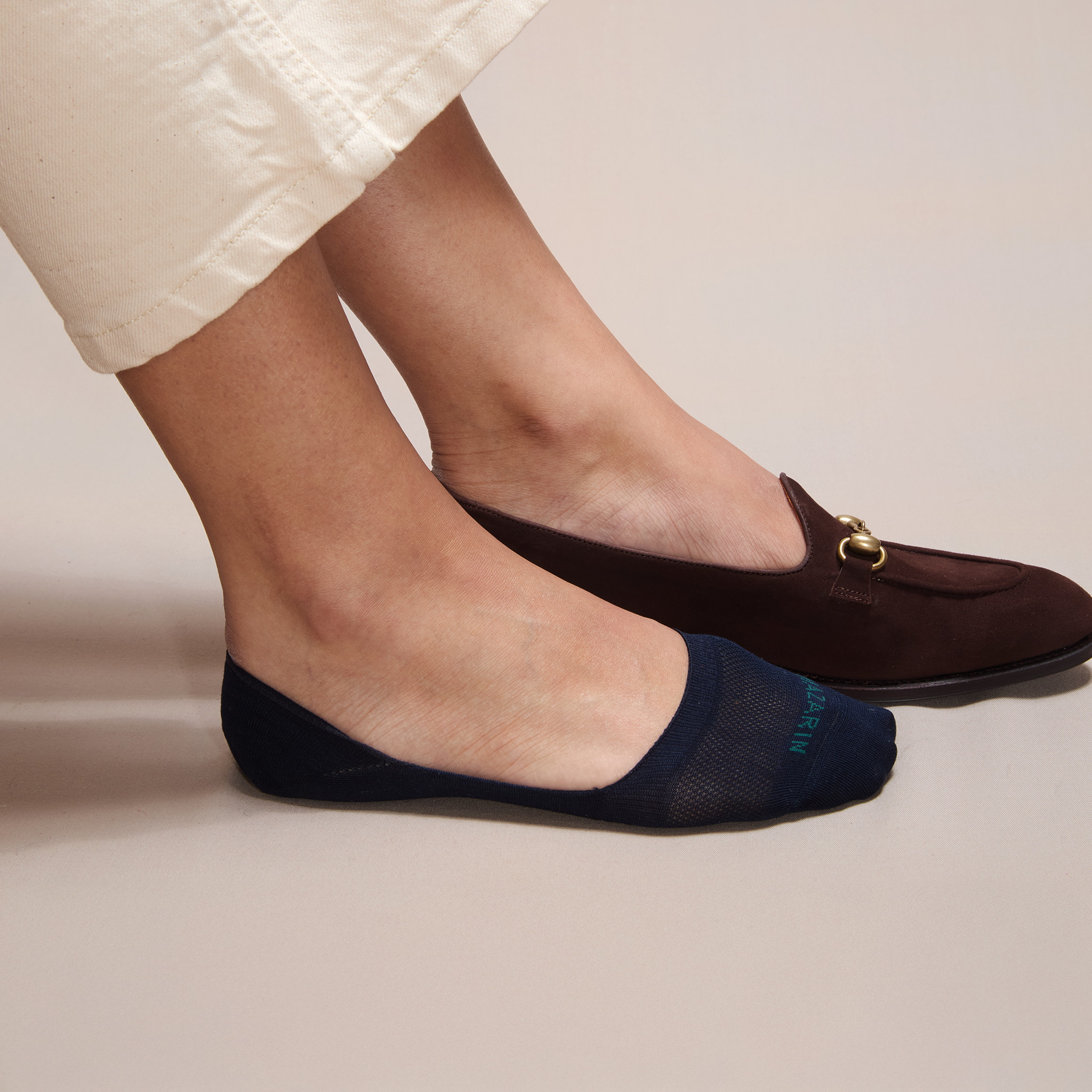 Bleu marine - Mocassin