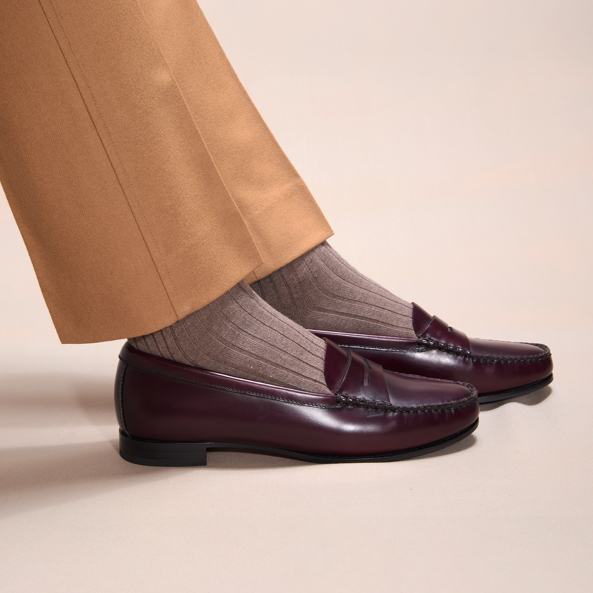 Taupe - Super-Solid Fil d'Écosse Baumwolle