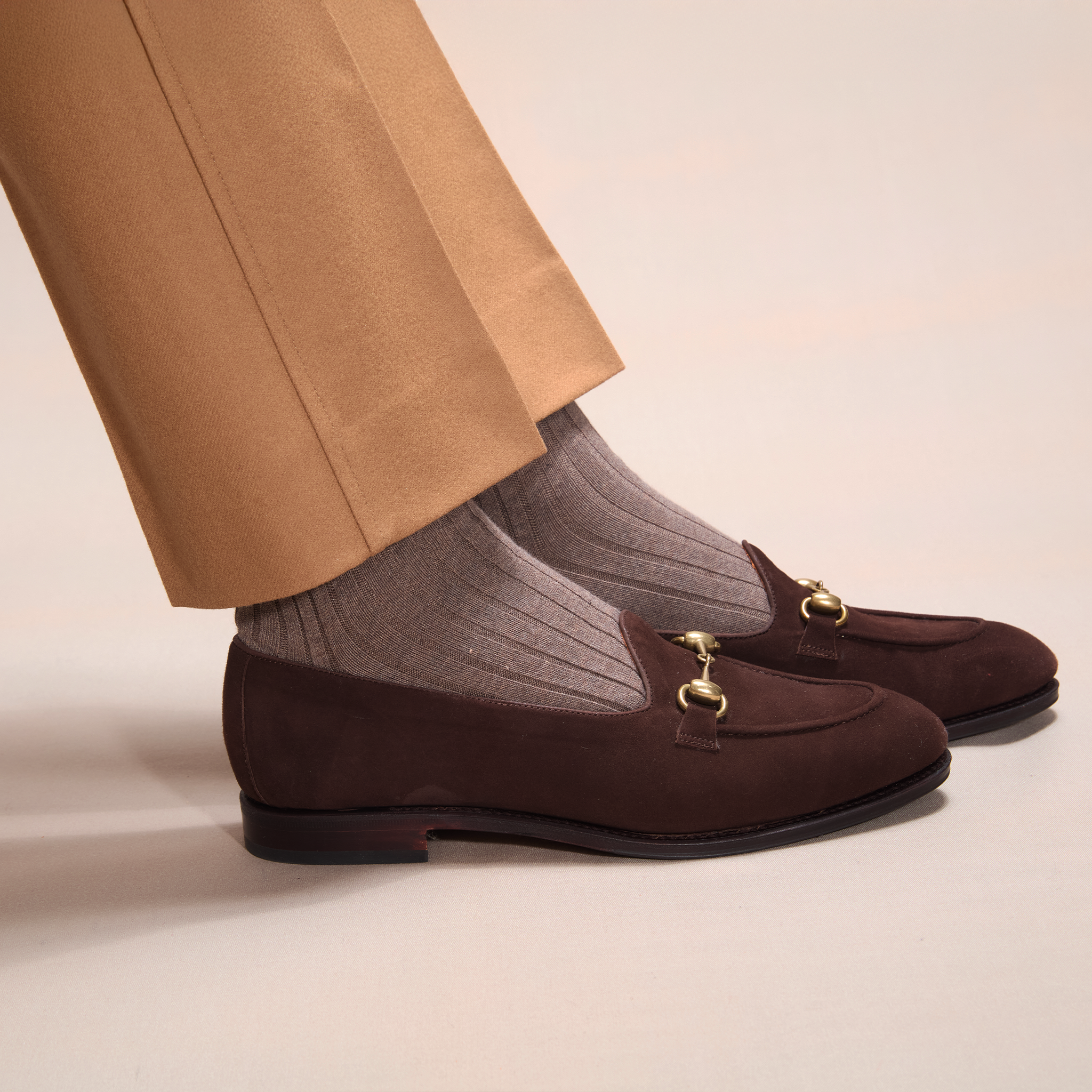 Taupe - Super-Solid Fil d'Écosse Baumwolle