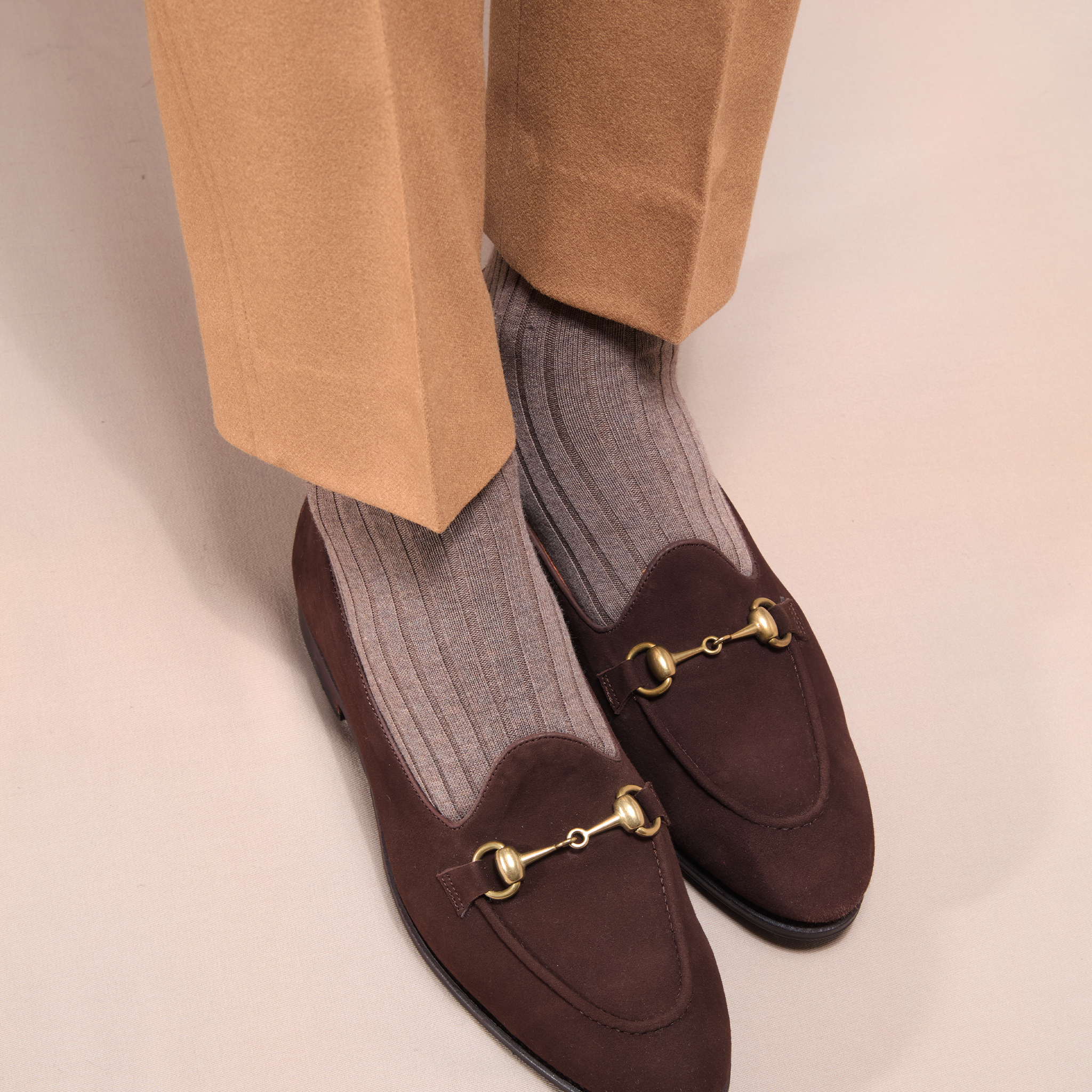 Taupe - Super-Solid Fil d'Écosse Baumwolle
