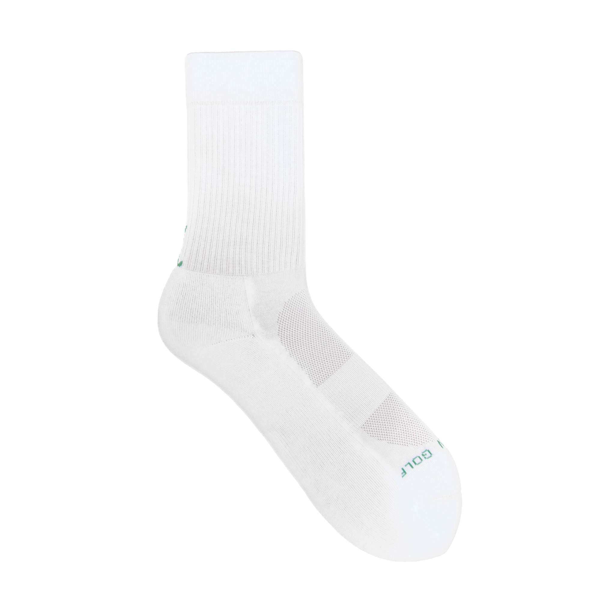 Blanc & Vert vif - Golf - Coton