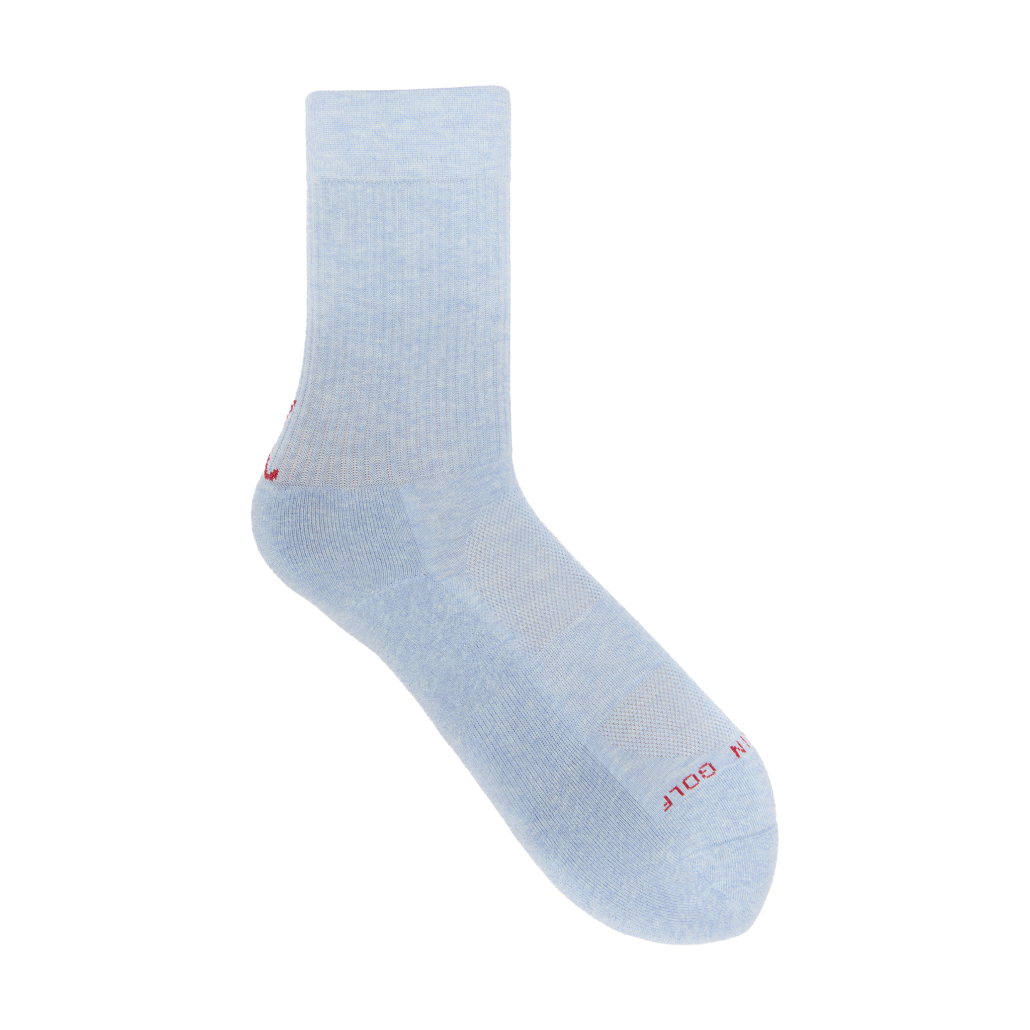 Himmelblau & Rot - Golf - Baumwolle