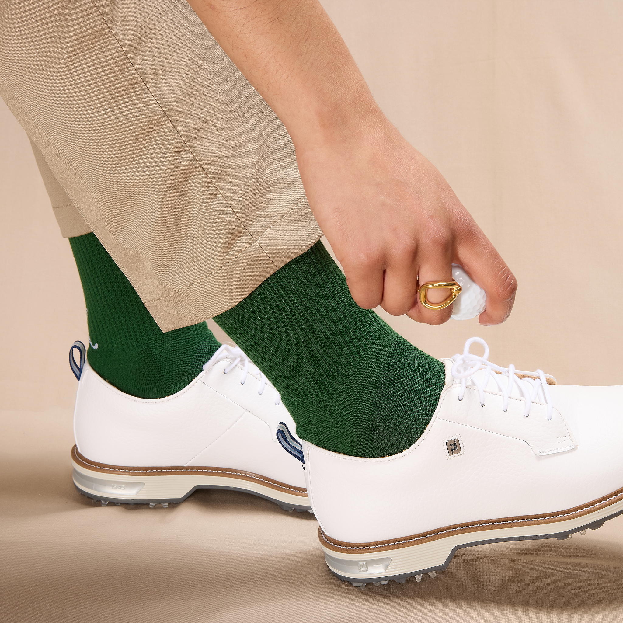 Vert & Blanc - Golf - Coton