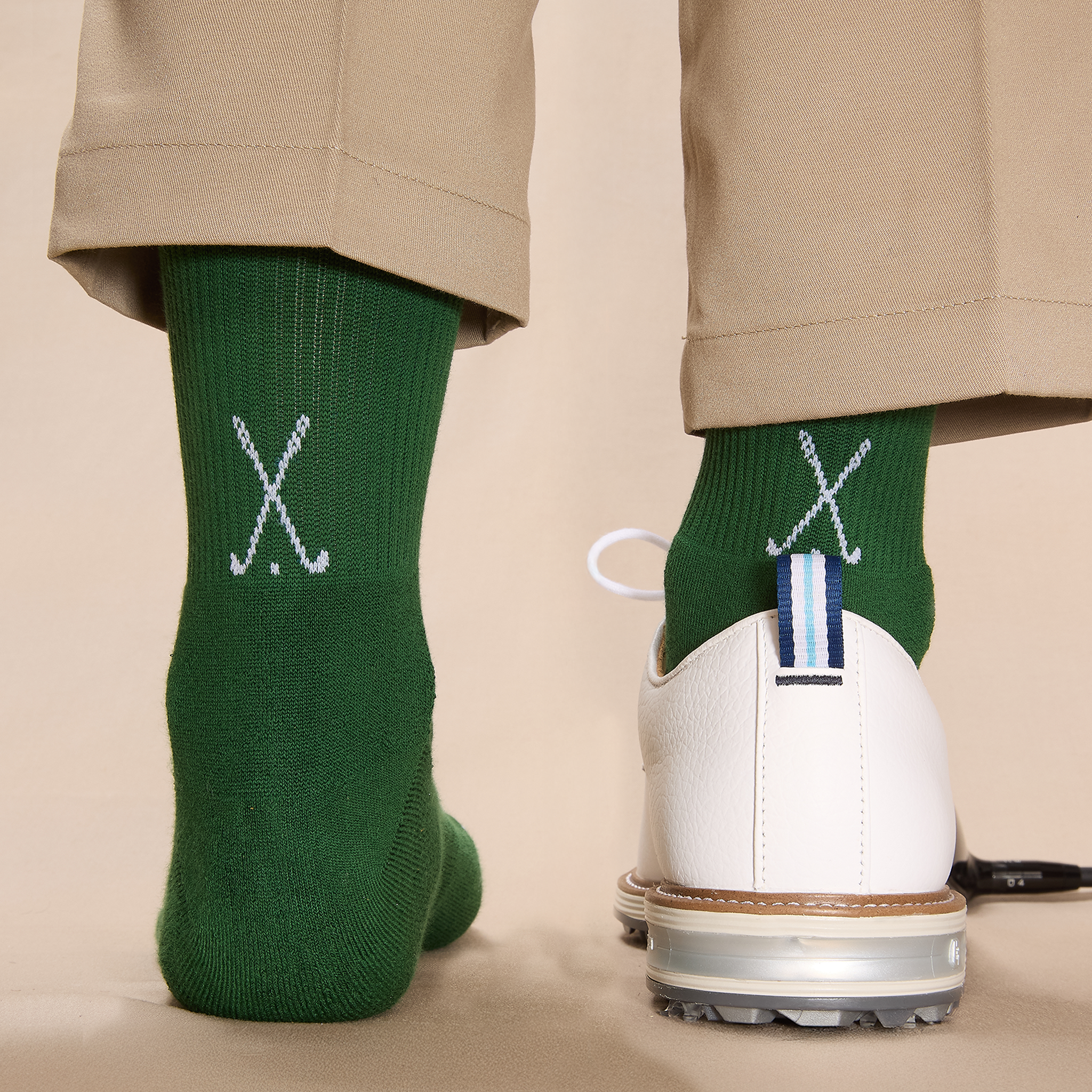 Vert & Blanc - Golf - Coton