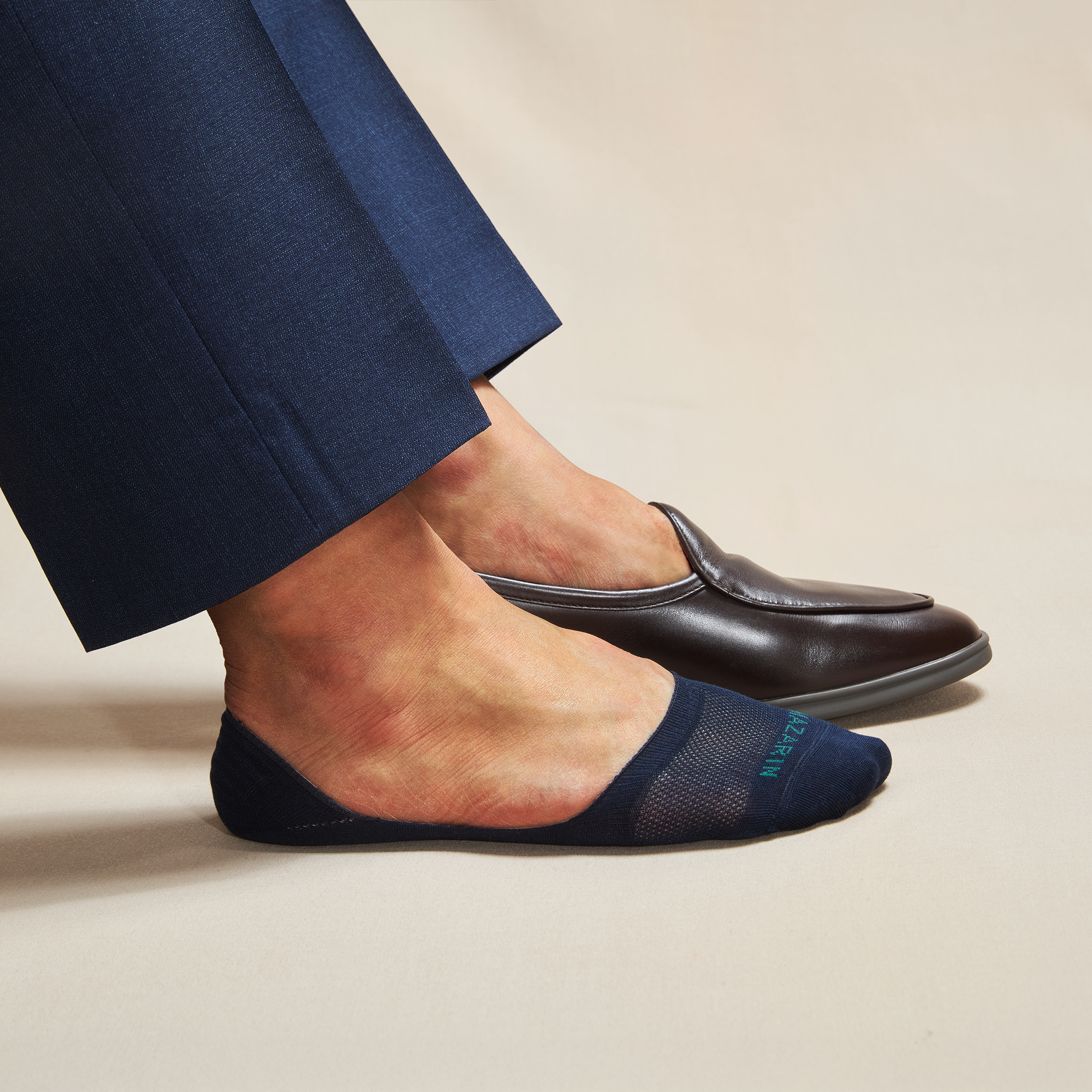 Marineblau - Loafer