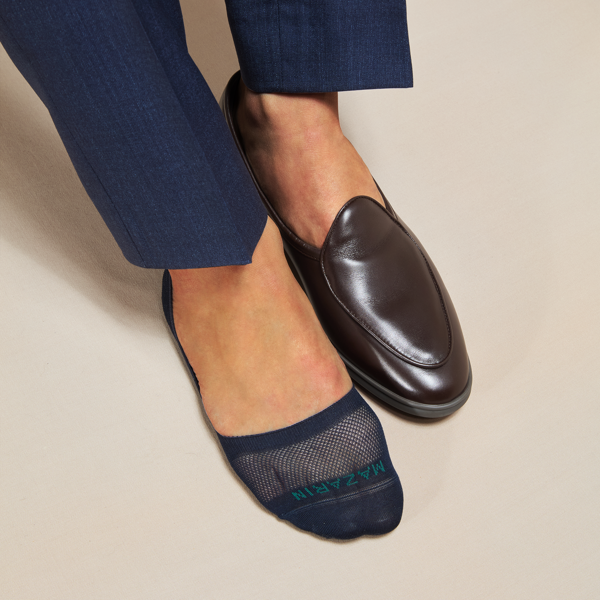 Marineblau - Loafer