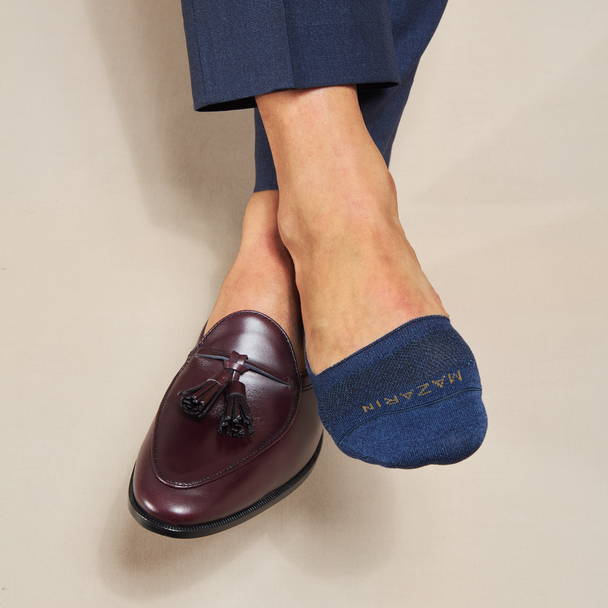 Bleu nuit - Mocassin