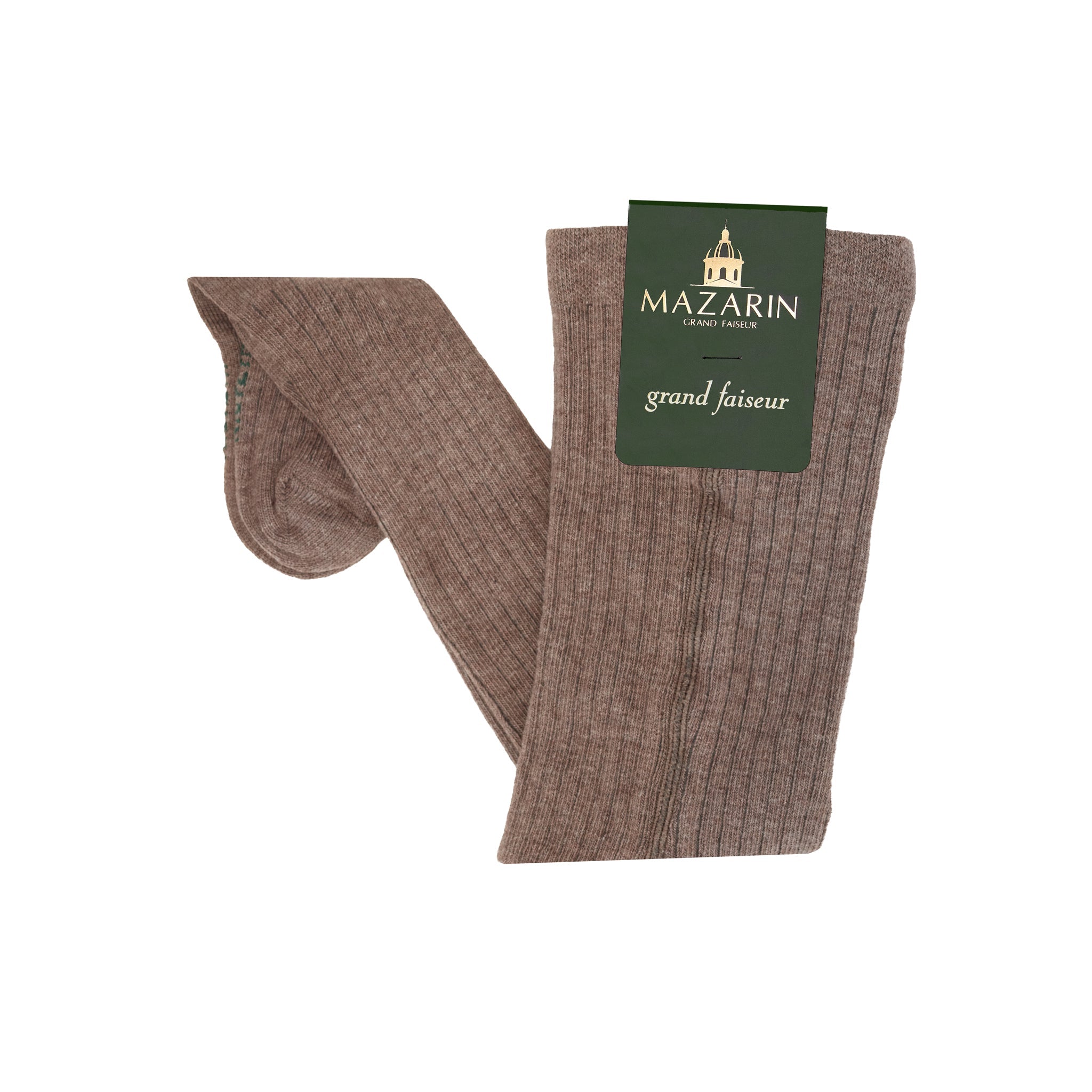 Taupe - Collants - Coton supersoft