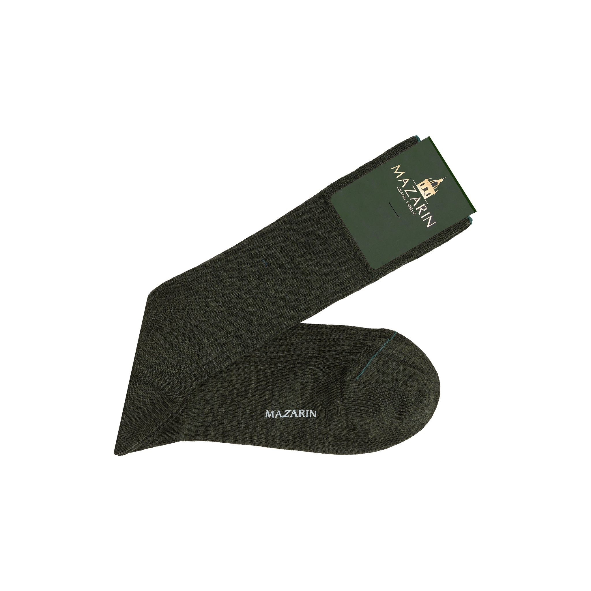 Vert kaki - Laine mérinos