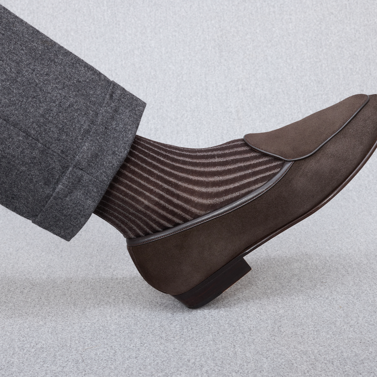 Calcetines | Marrón y Beige - Hilo de Escocia