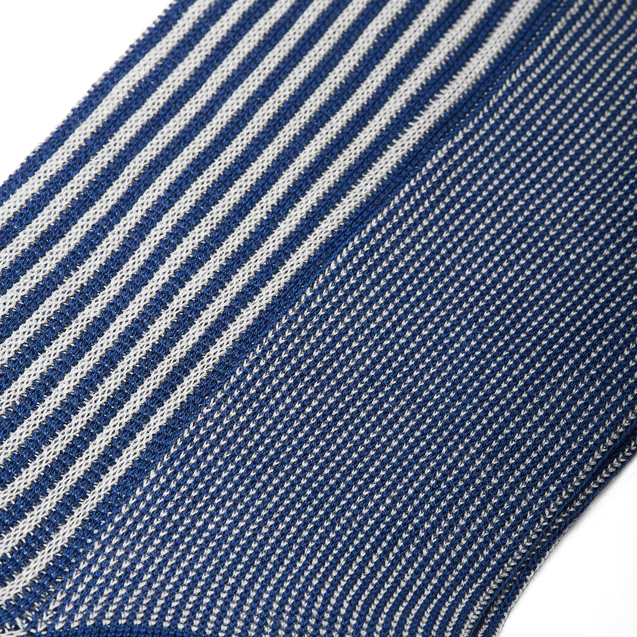 Jean sneakers - Rayures transat - Fil d'Écosse