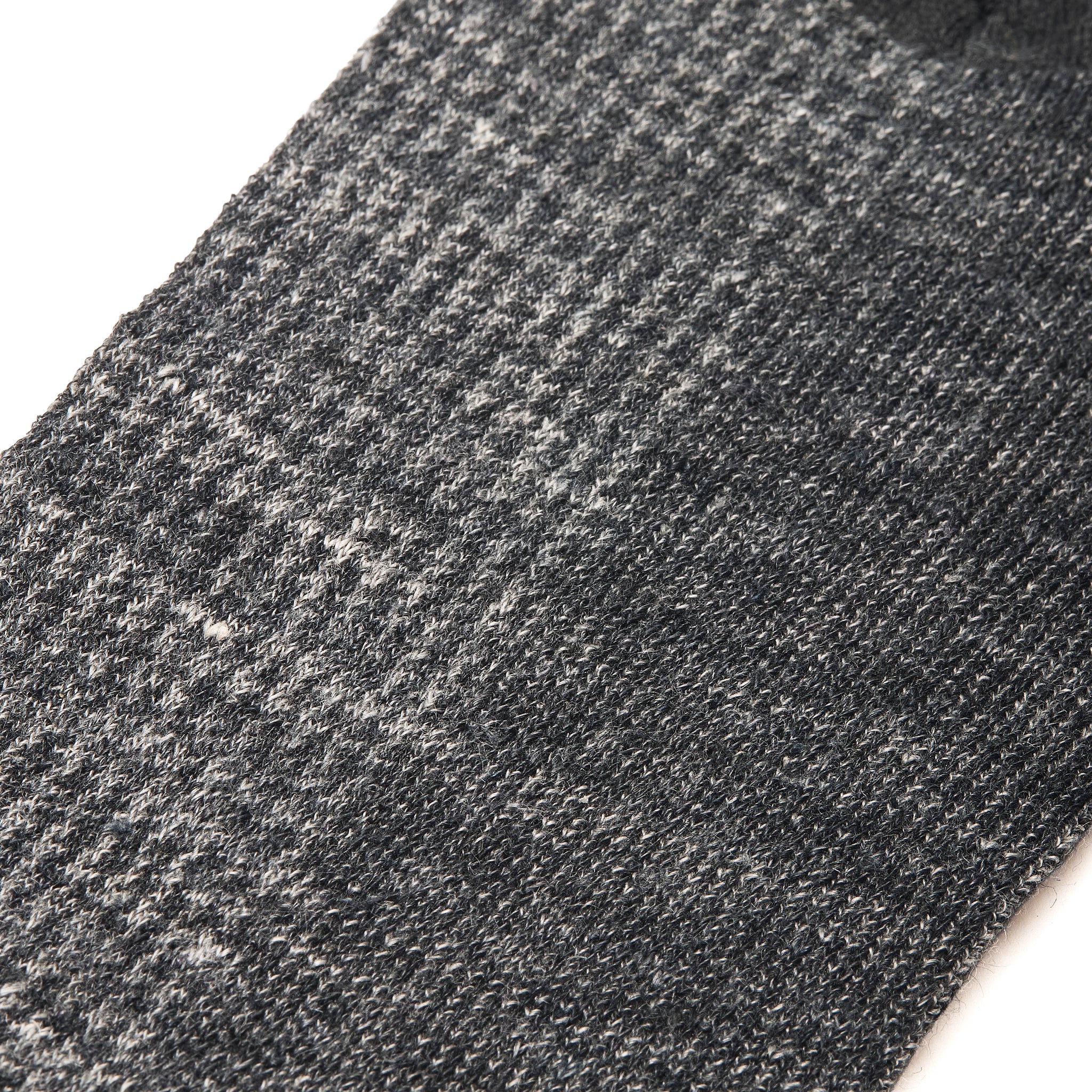Anthracite & Gris clair - Pied-de-poule - Lin - Mazarin X Scavini
