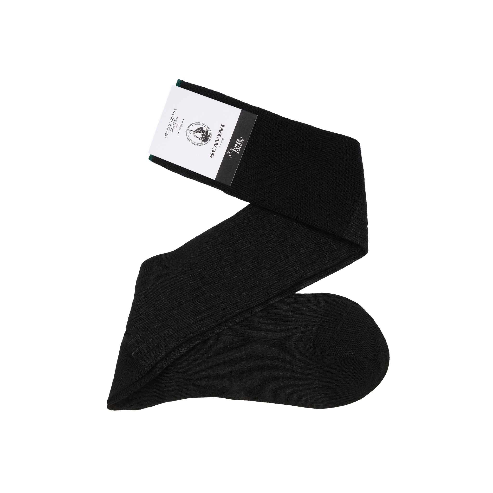 Noir & Gris - Super-solide Laine - Mazarin X Scavini