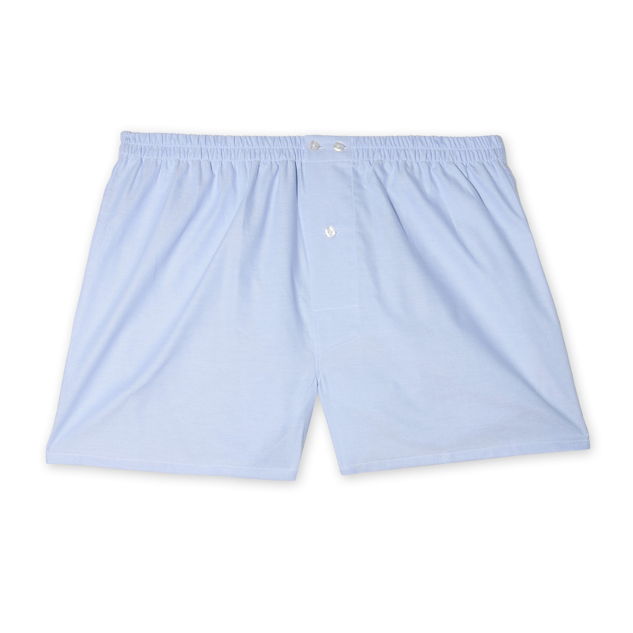 Caleçon bleu ciel - Coton Oxford