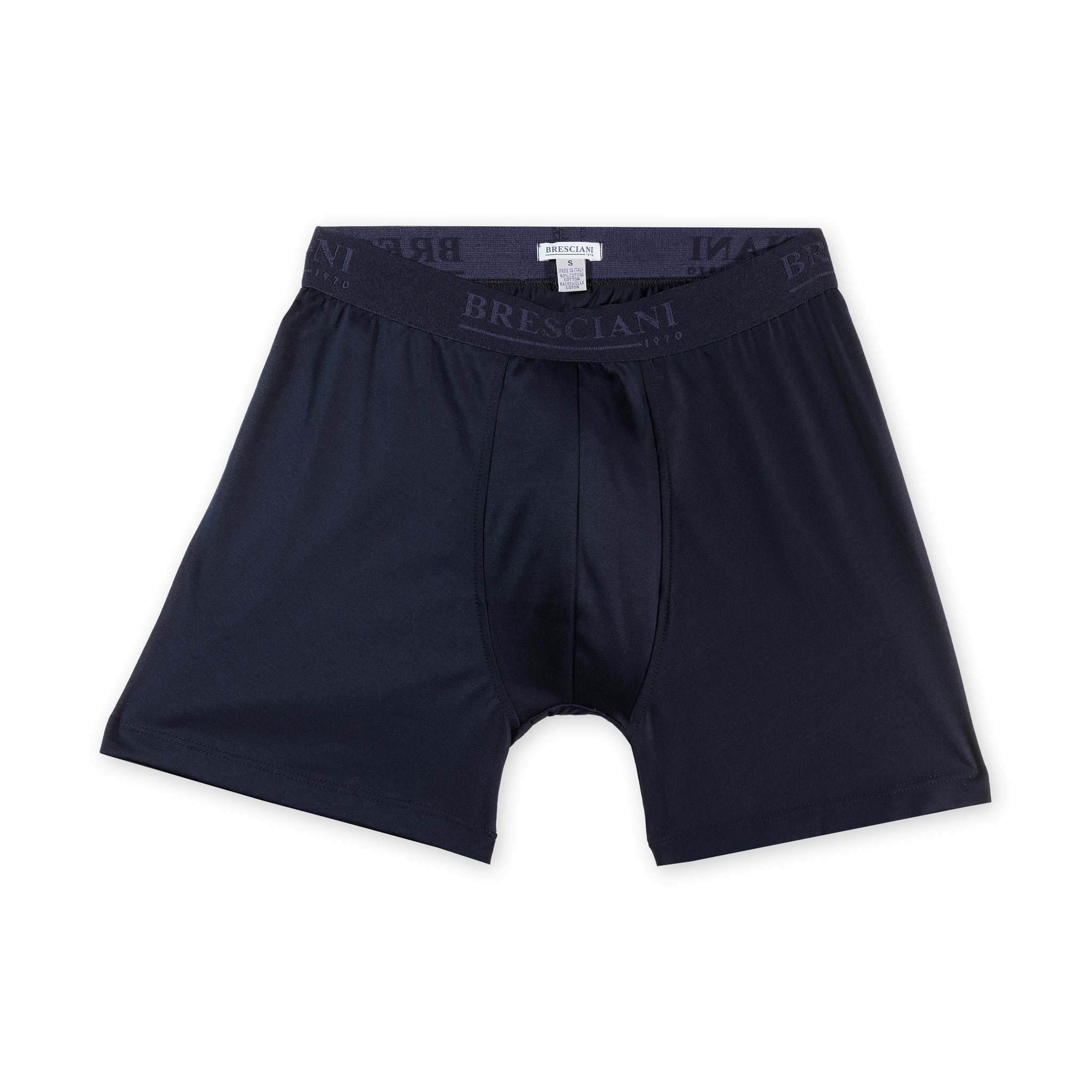Boxer Bresciani - Bleu - Coton