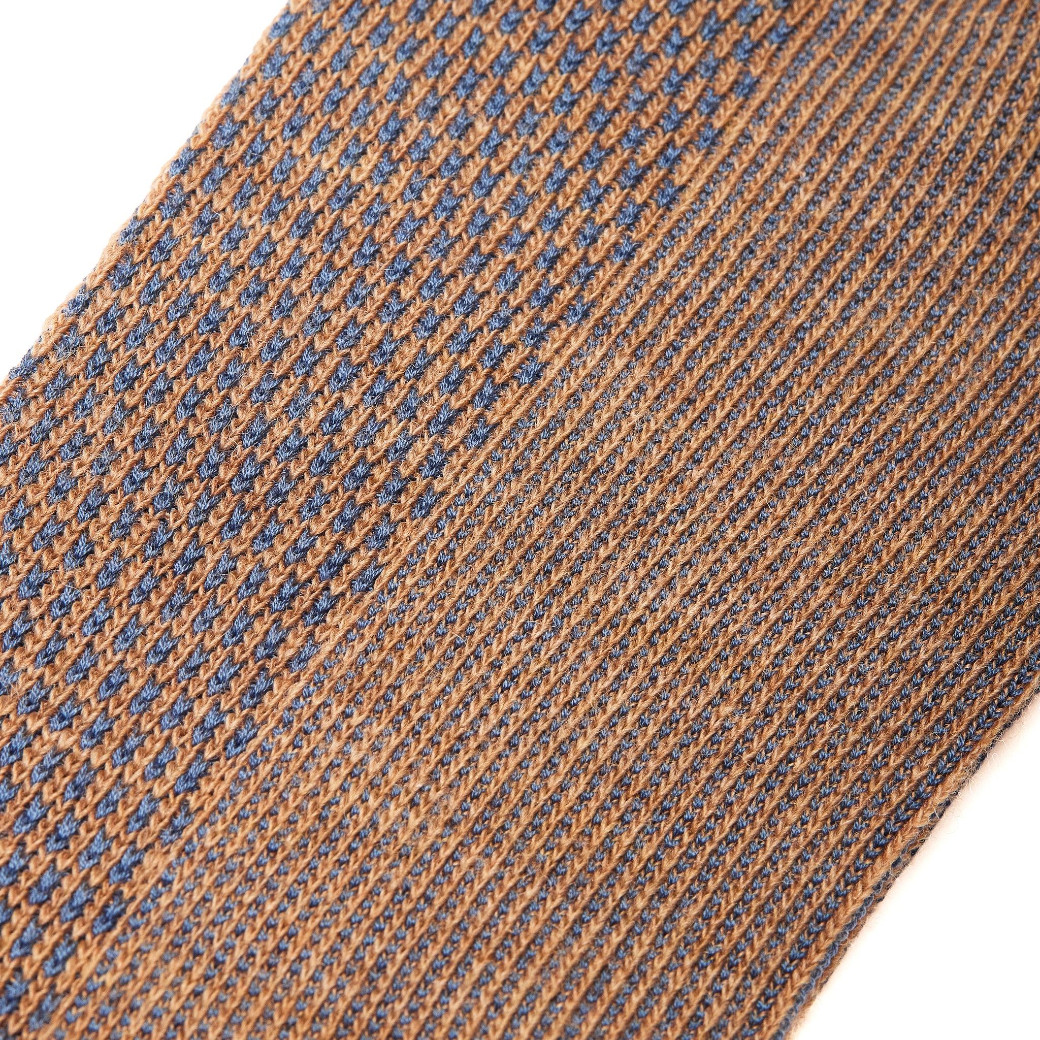 Taupe & Blau - Kaviar - Super-Solid Wolle & Baumwolle