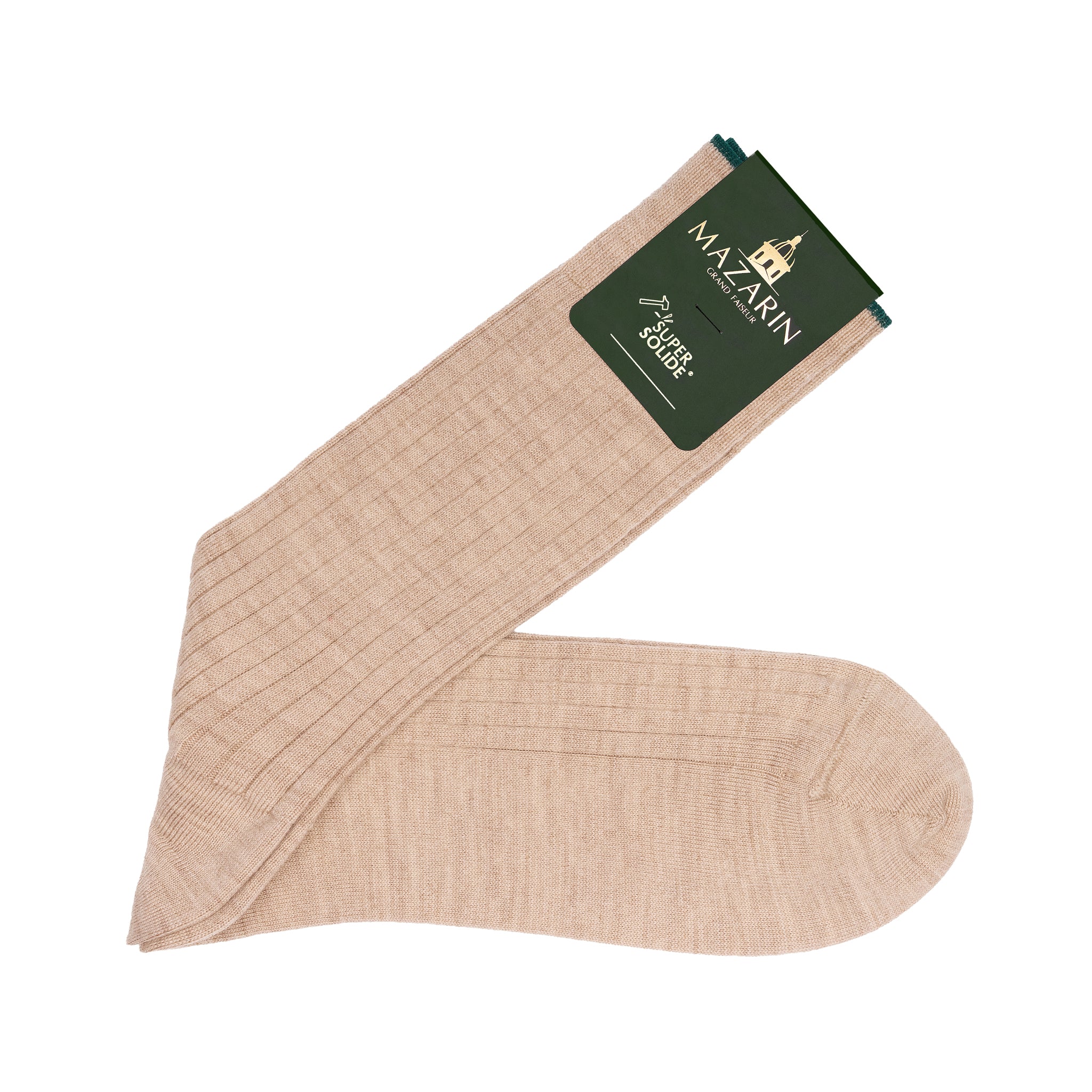 Beige - Super-solide Laine