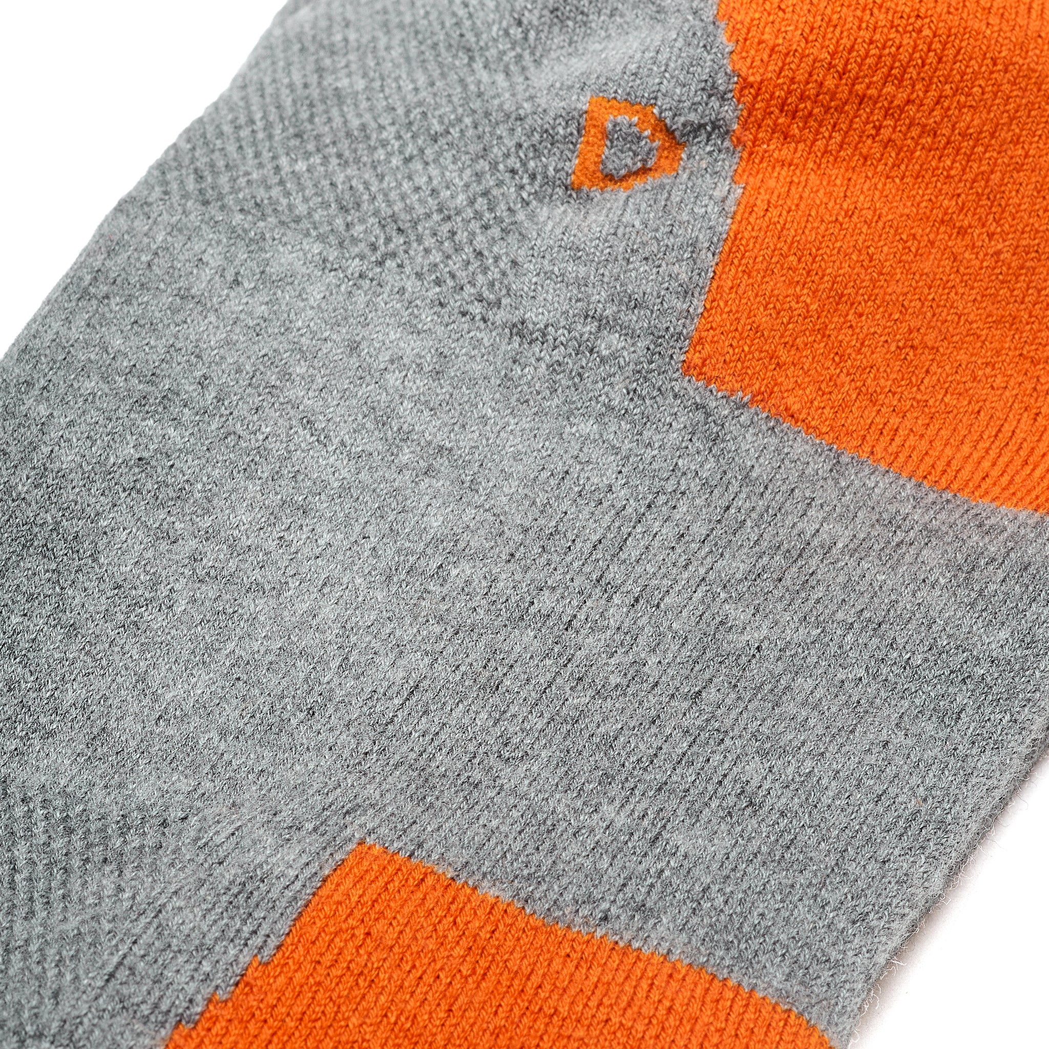 Gris & Orange - Coton