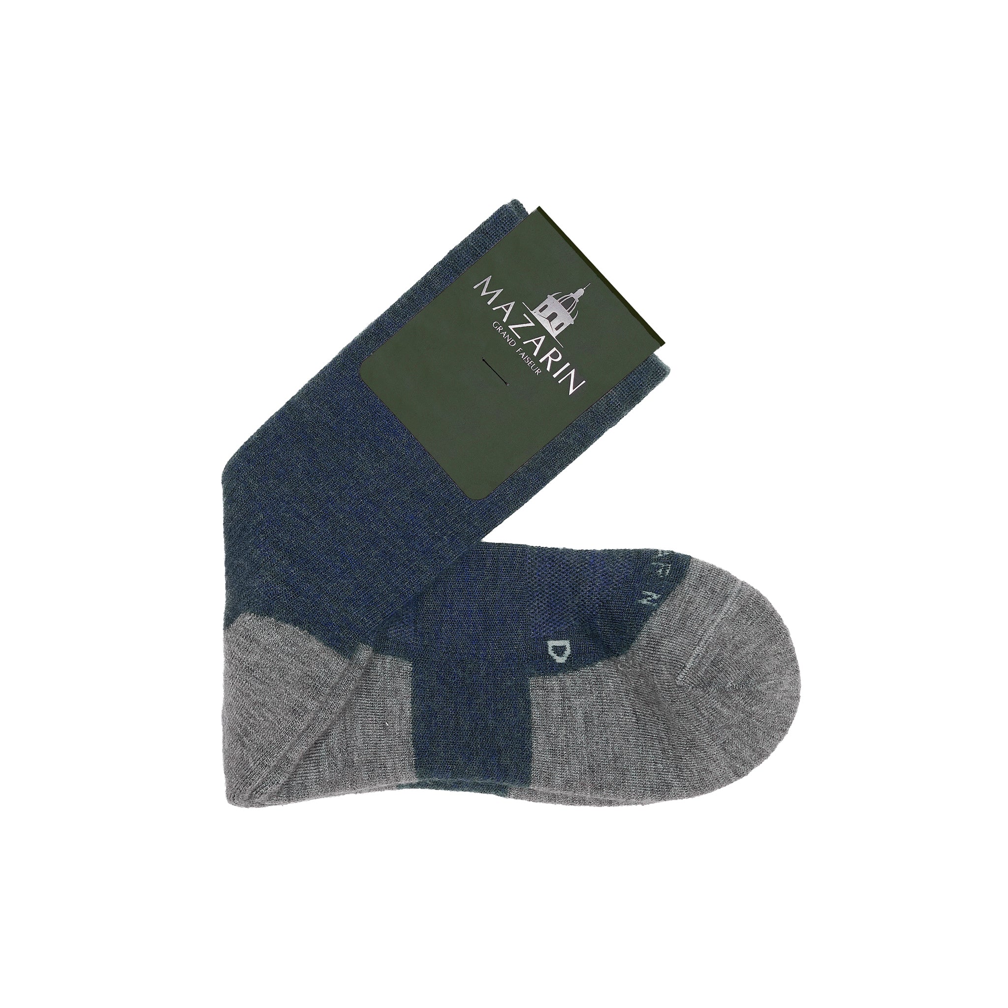 Bleu & Gris - Laine