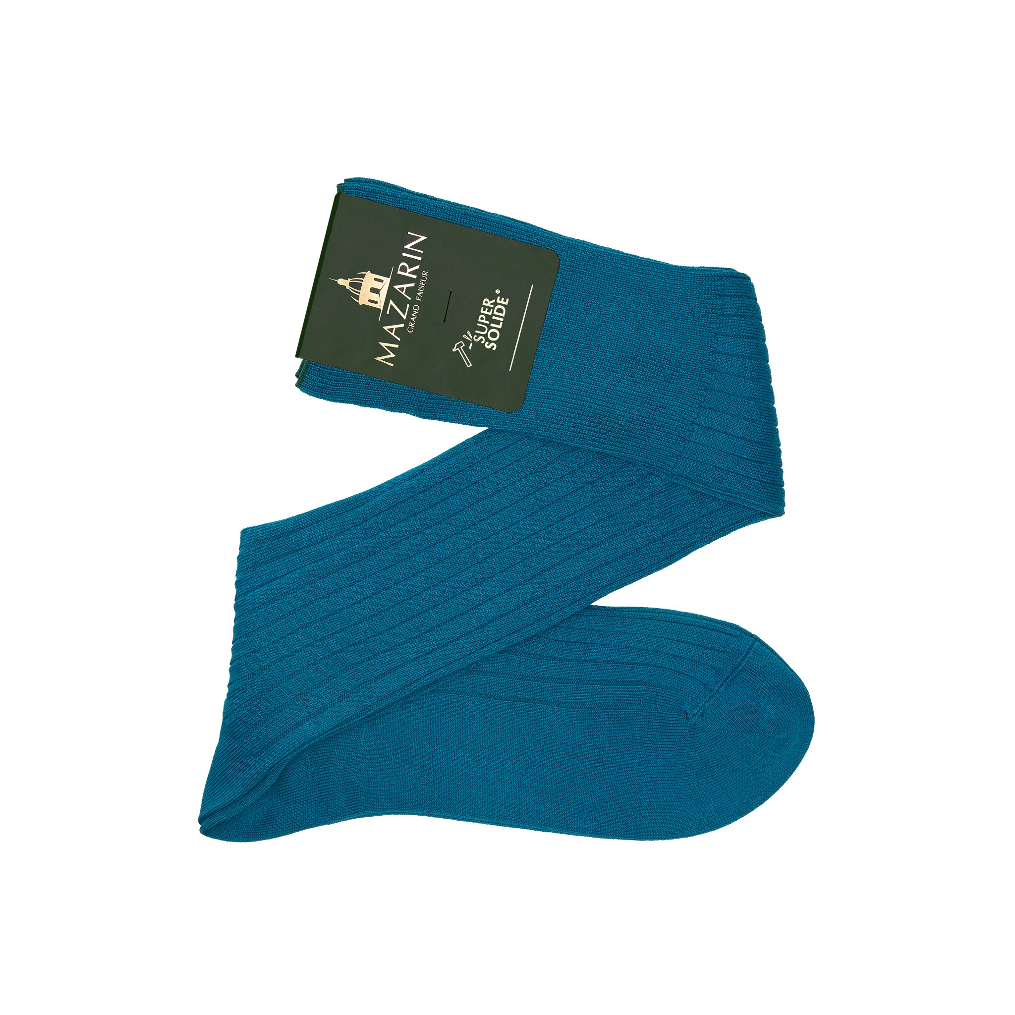 Entenblau - Super-Solid Fil d'Écosse Baumwolle
