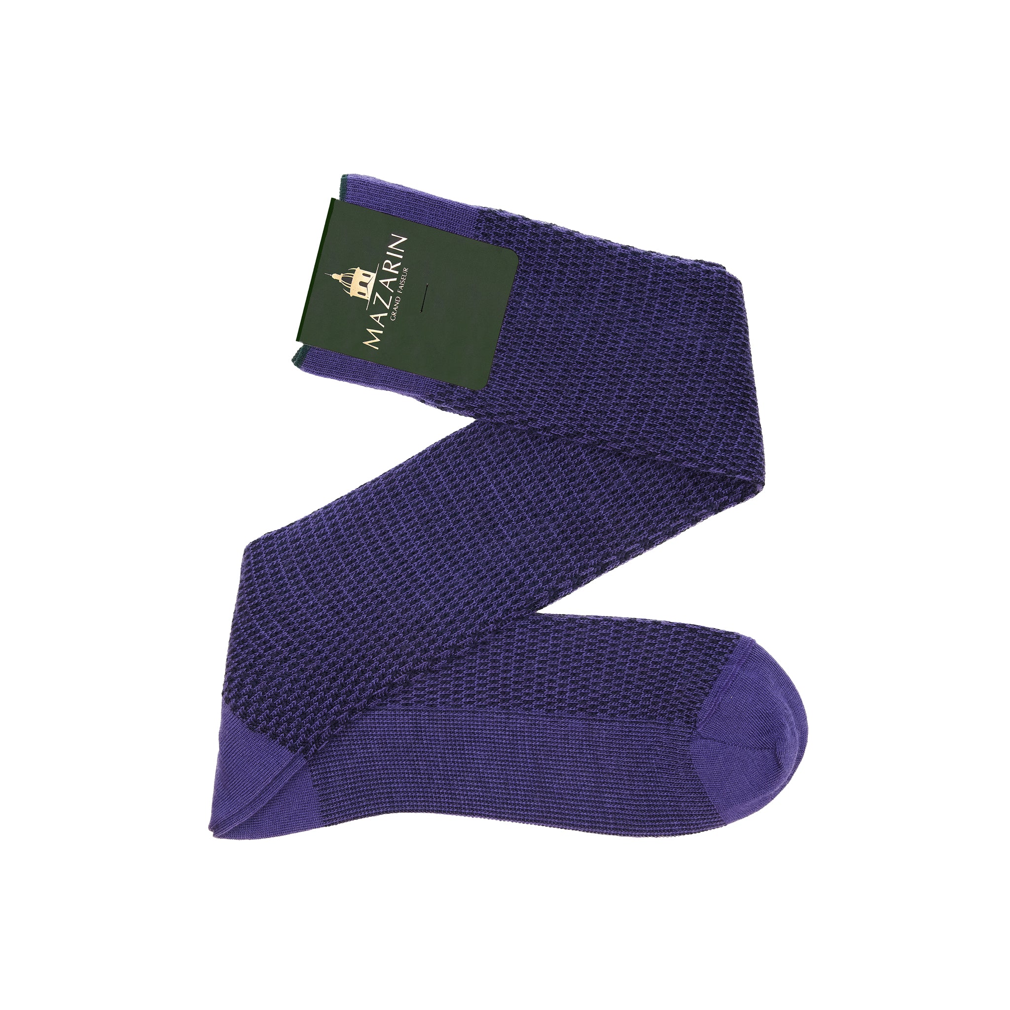Violet & Marine - Caviar - Super-solide Laine & Coton