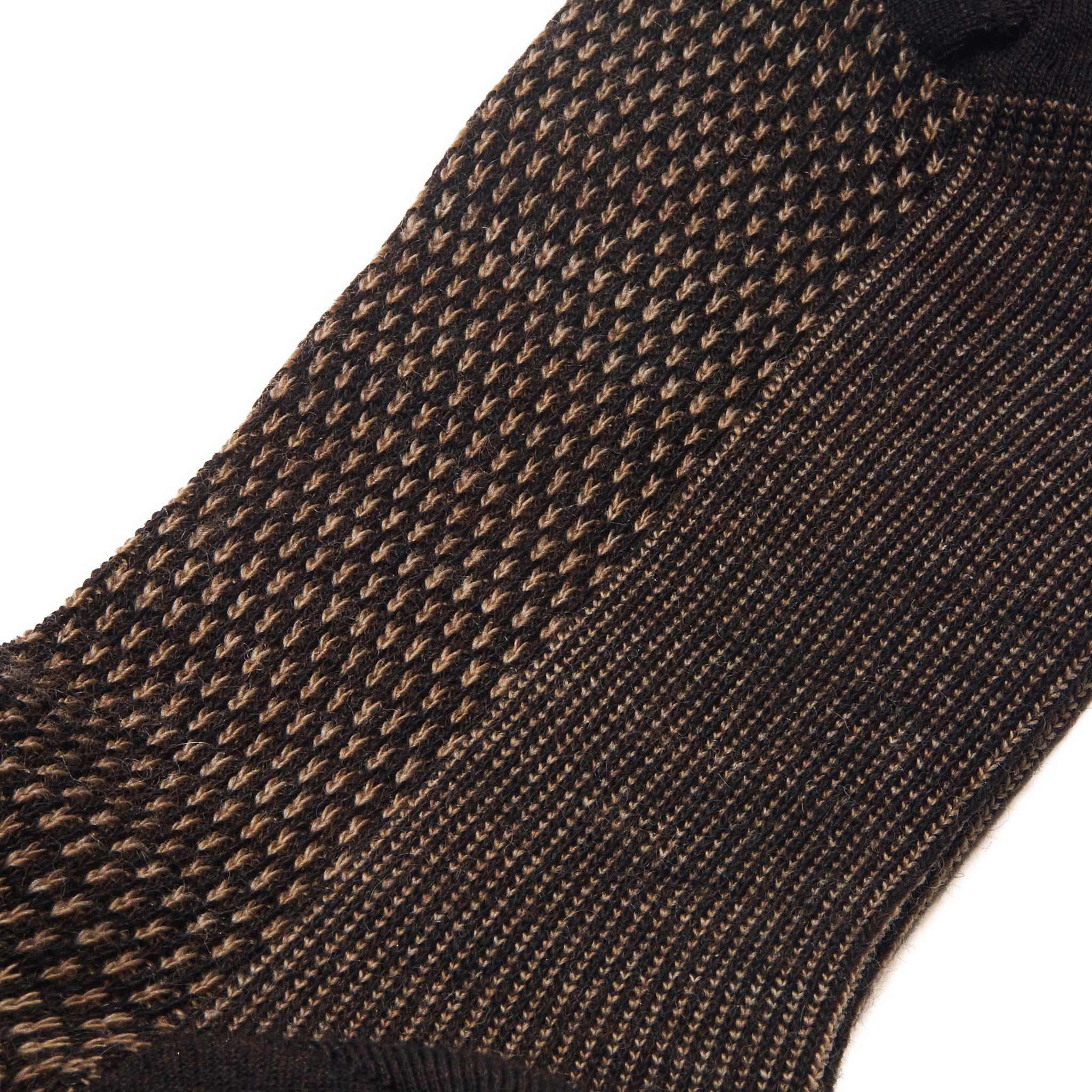 Marron & Beige - Caviar - Super-solide Laine - Mazarin X Scavini