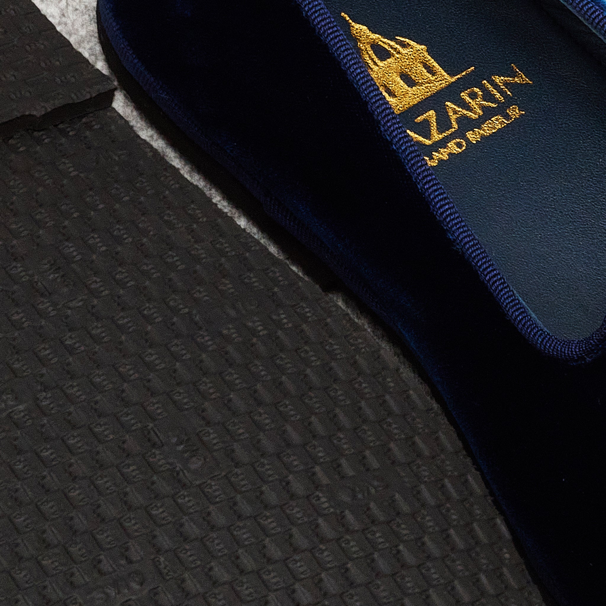 Furlanes bleu marine - Velours