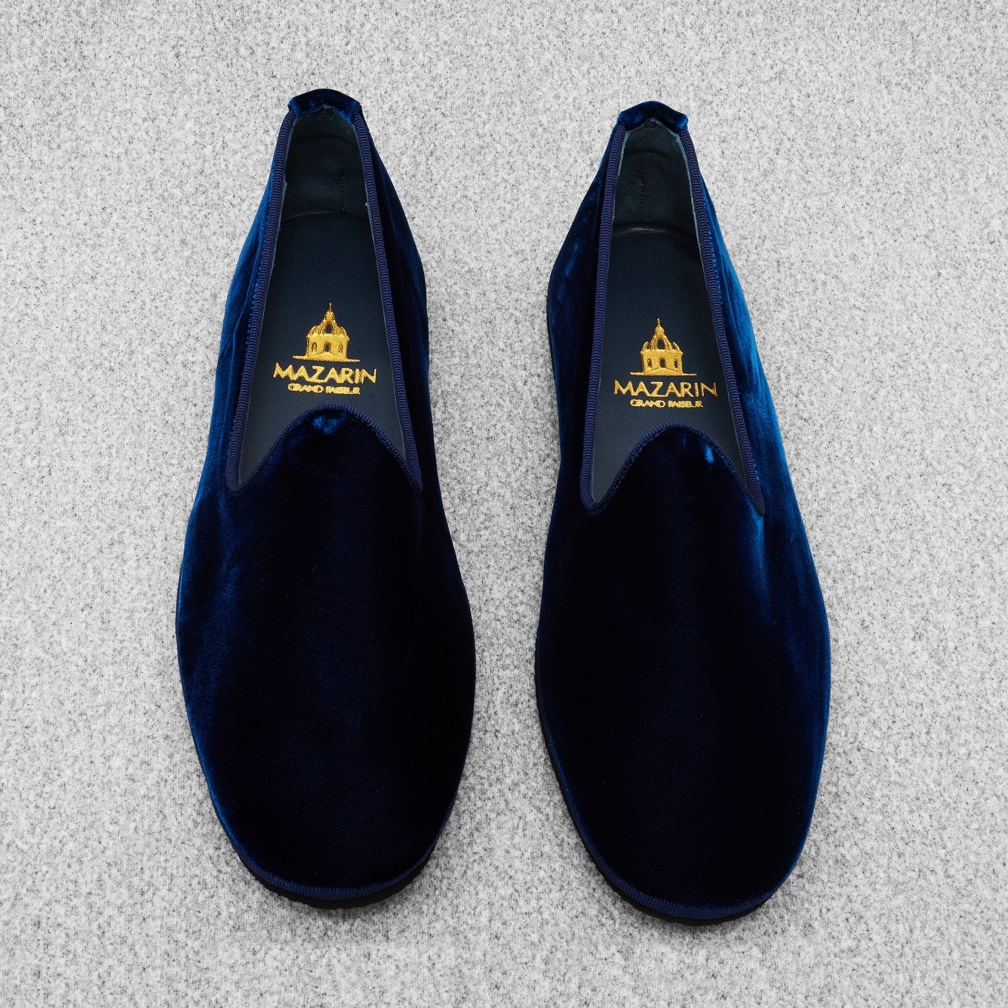 Furlanes bleu marine - Velours