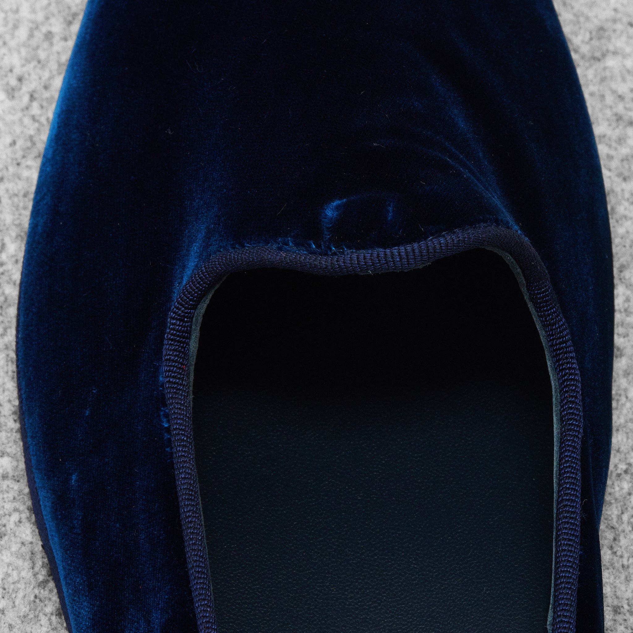 Furlanes bleu marine - Velours