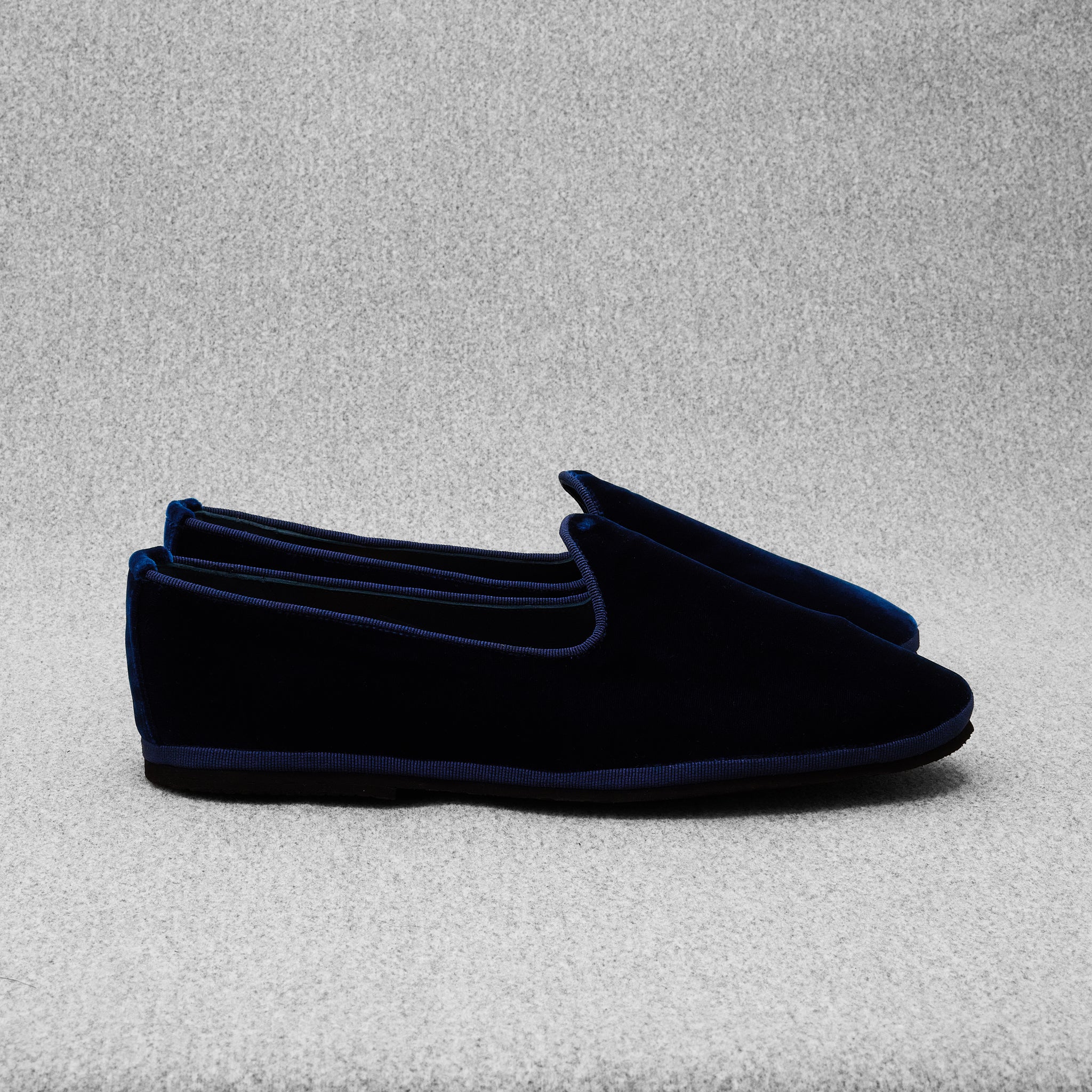 Furlanes bleu marine - Velours